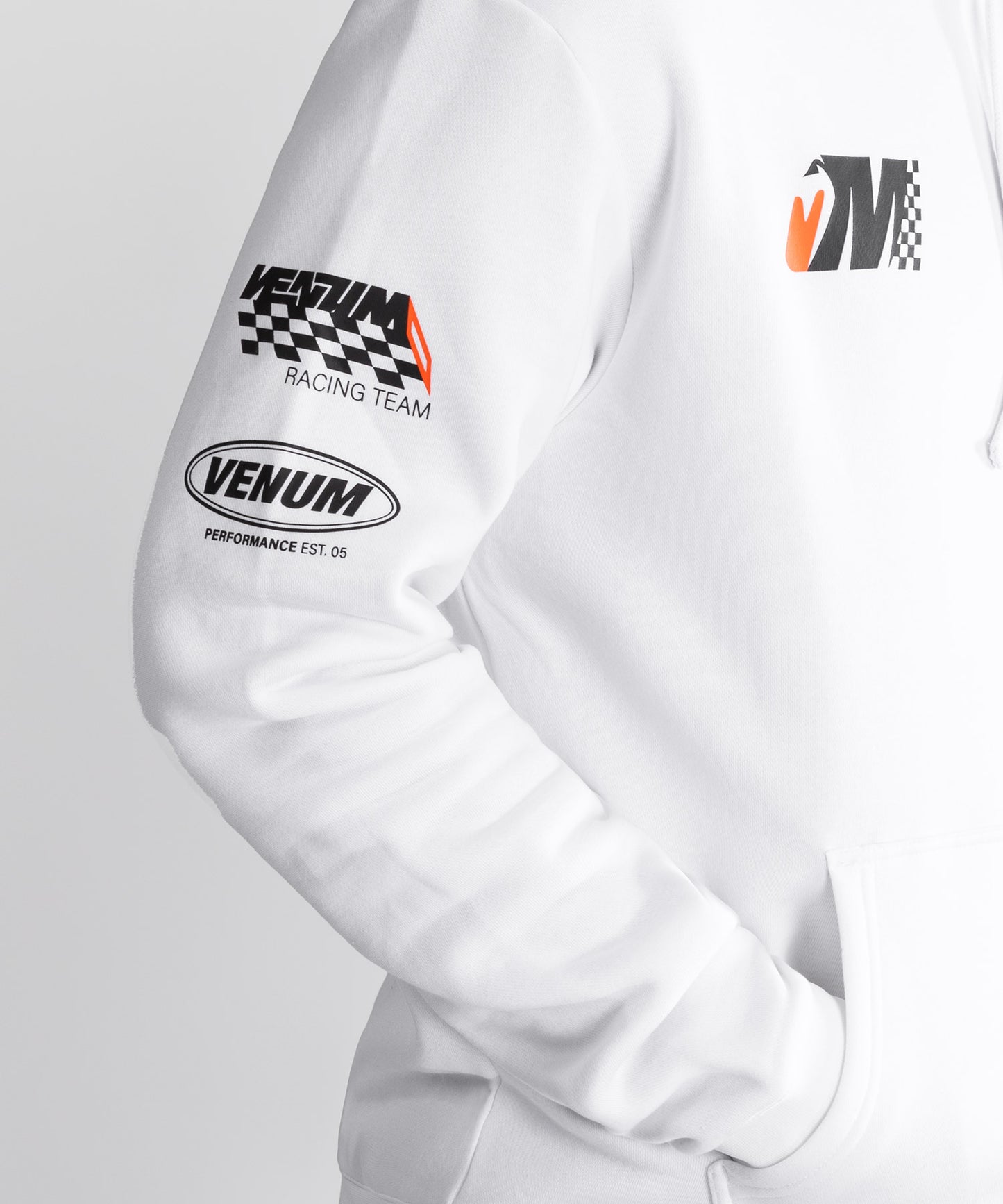 Venum Motorsport Hoodie - Snow White