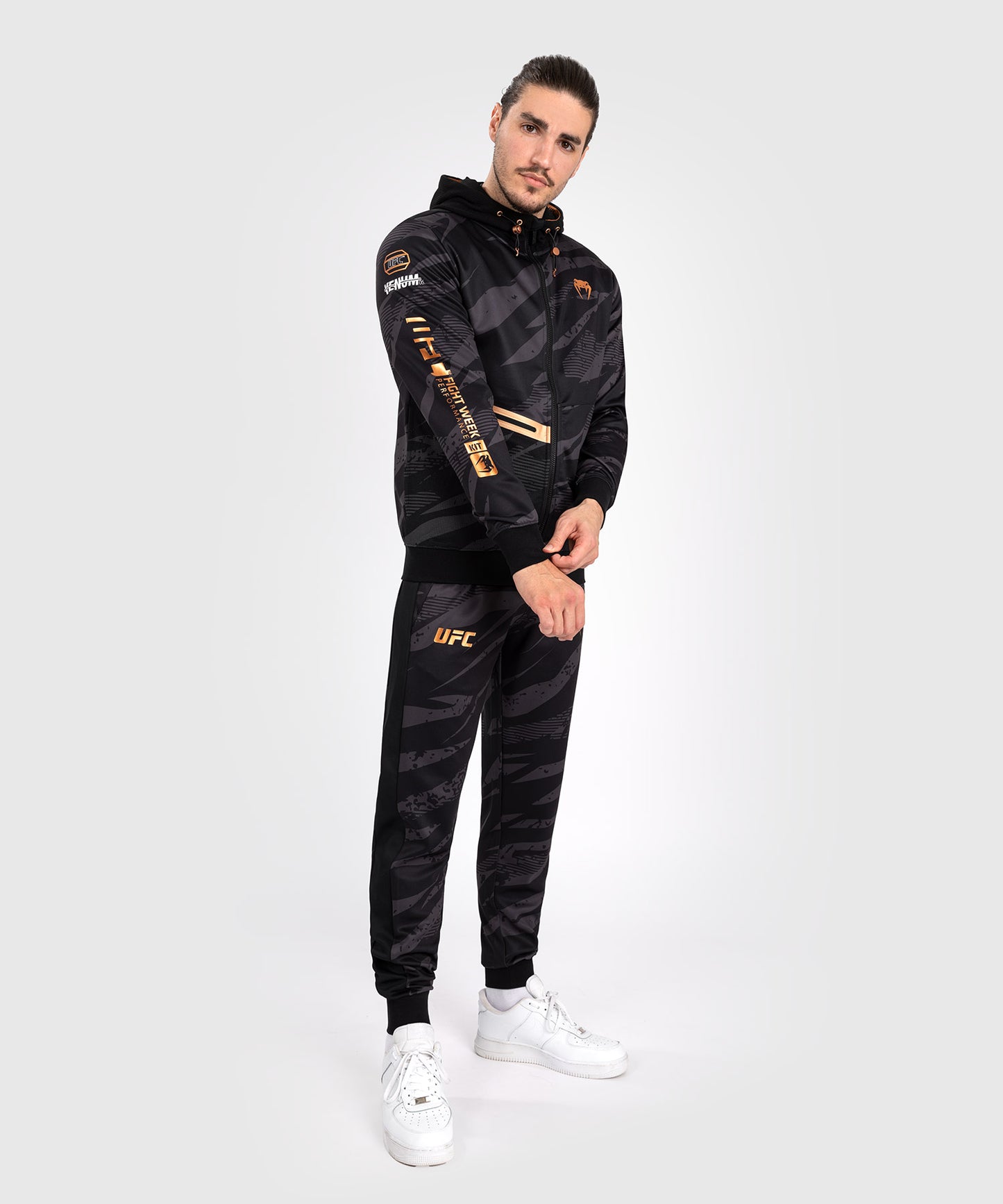 UFC Adrenaline by Venum Fight Week Men’s zip Hoodie - Urban Camo