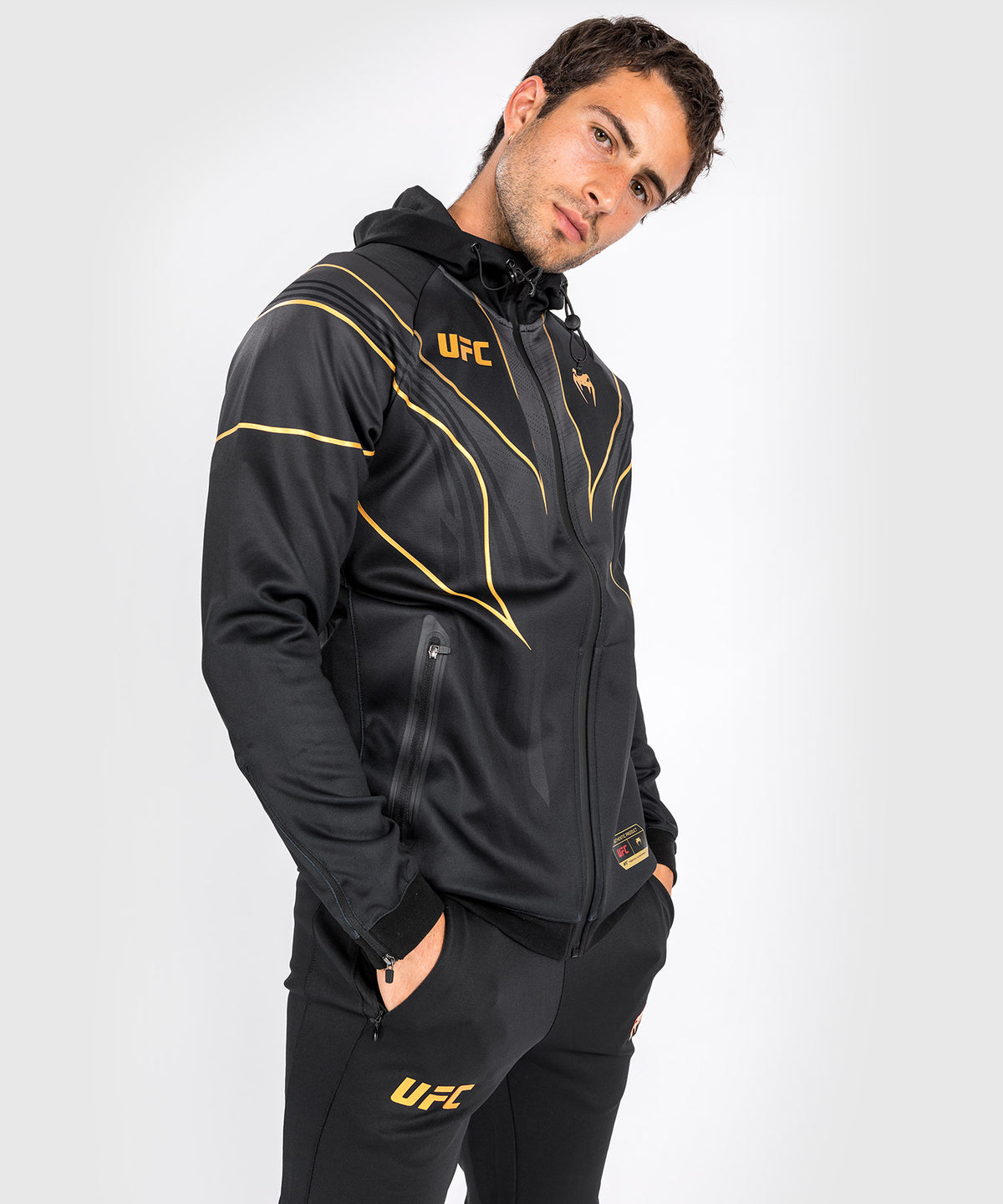 Sweatshirt à capuche pour Hommes UFC Venum Authentic Fight Night 2.0 Kit by Venum - Champion
