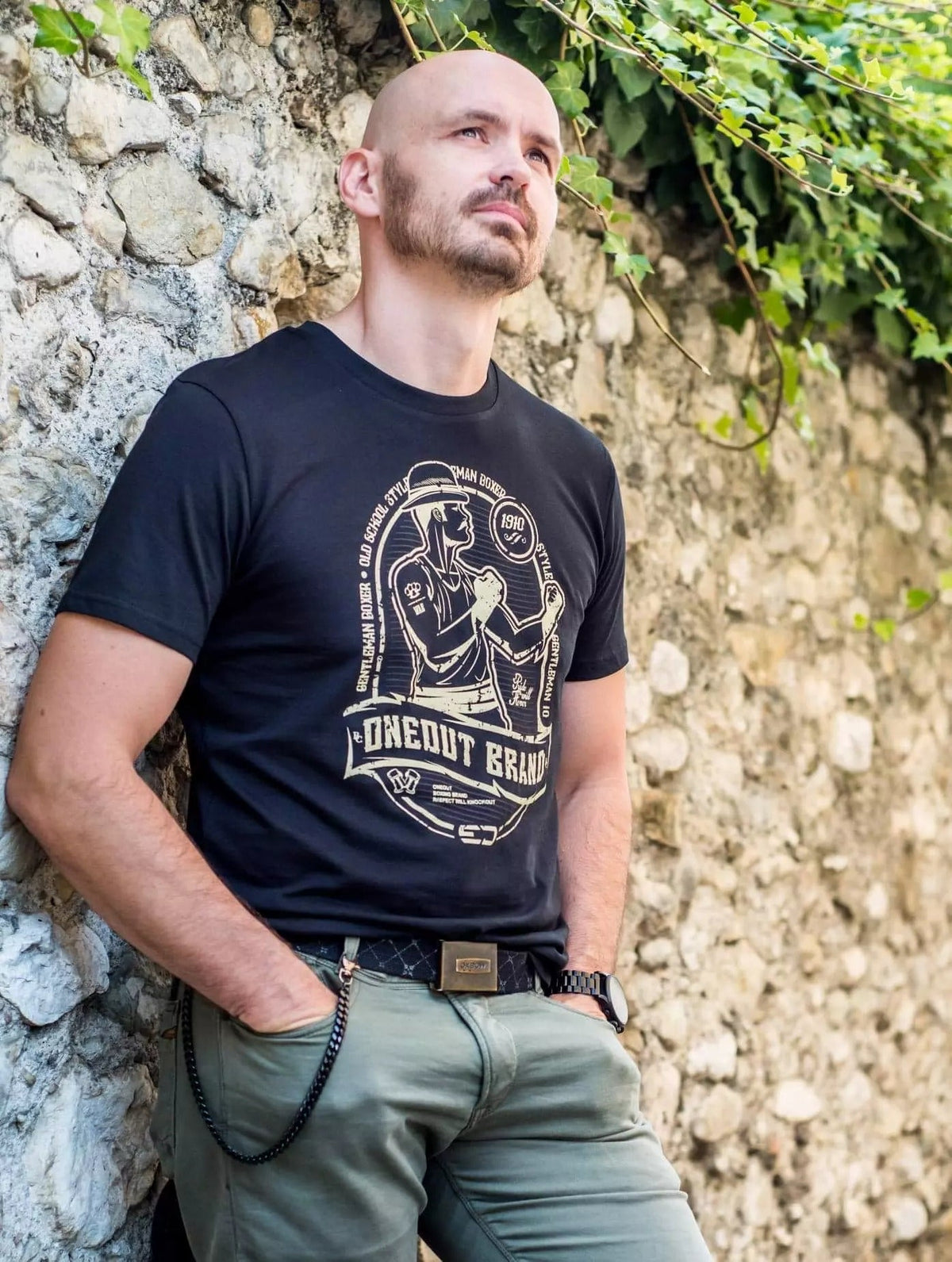 Tee-Shirt Oneout Brand - Noir
