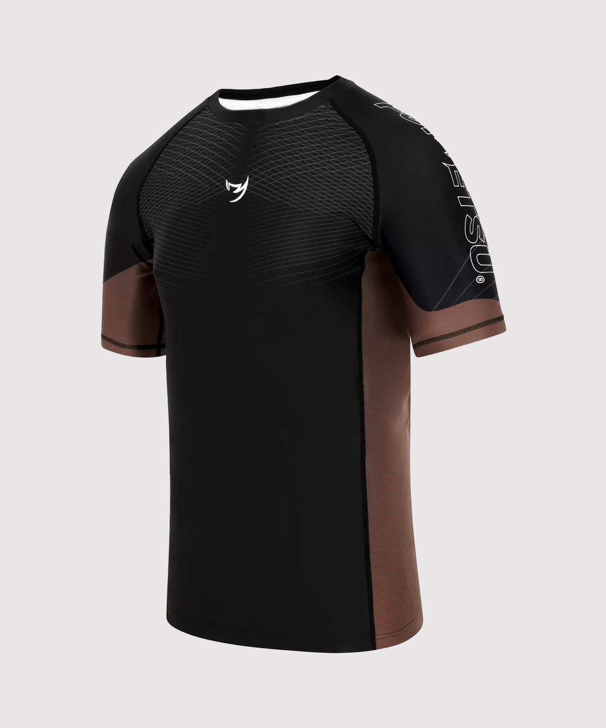 Fumetsu Competitor Mk2 Kurzarm-Rashguard - Schwarz/Braun