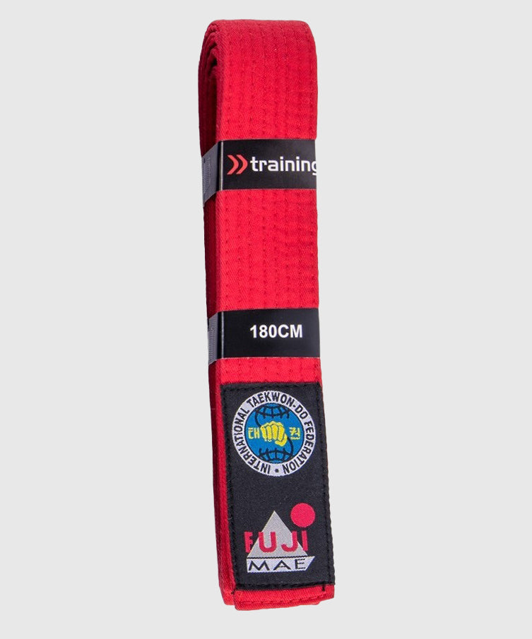 Fujimae ITF Taekwondo Belt - Red