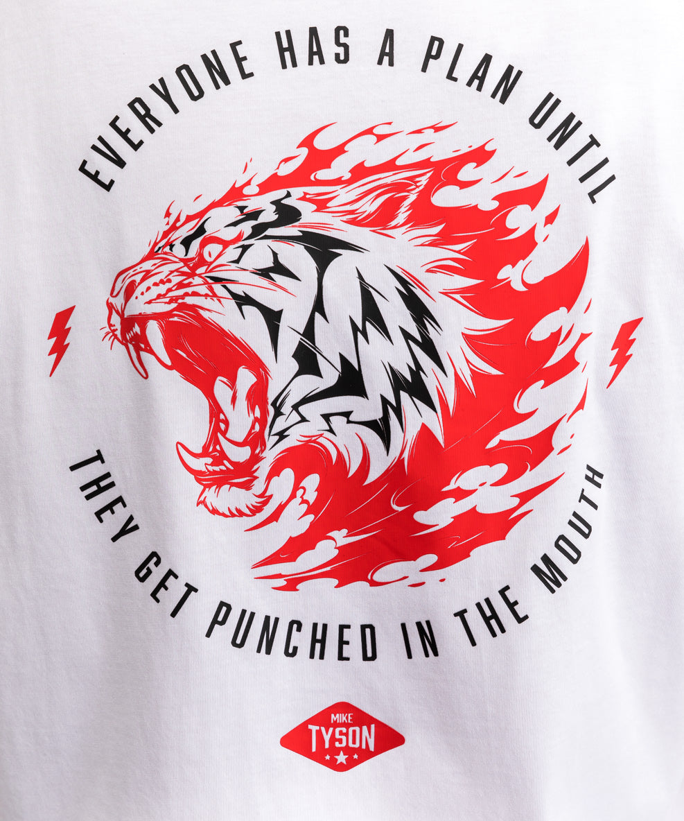 Venum x Mike Tyson Tiger Canotta - Bianco Ottico