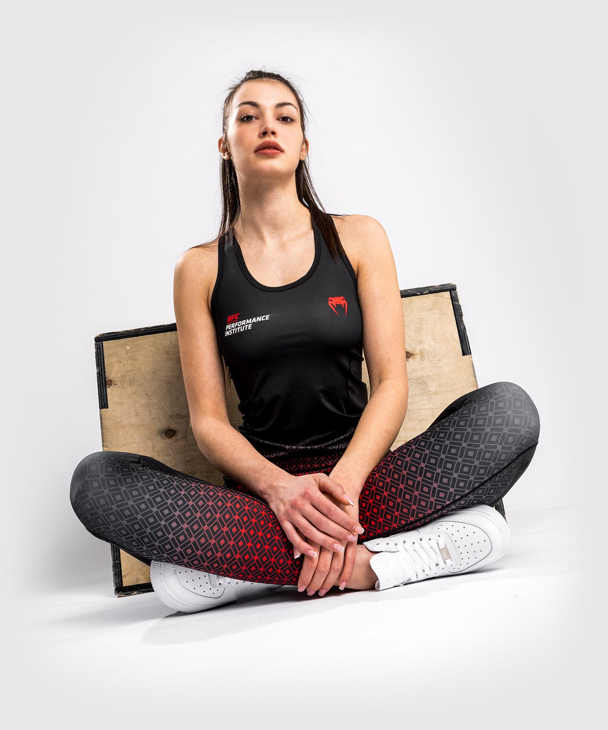 Dry Tech UFC Venum Performance Institute Tank Top - For Women - Black/Red