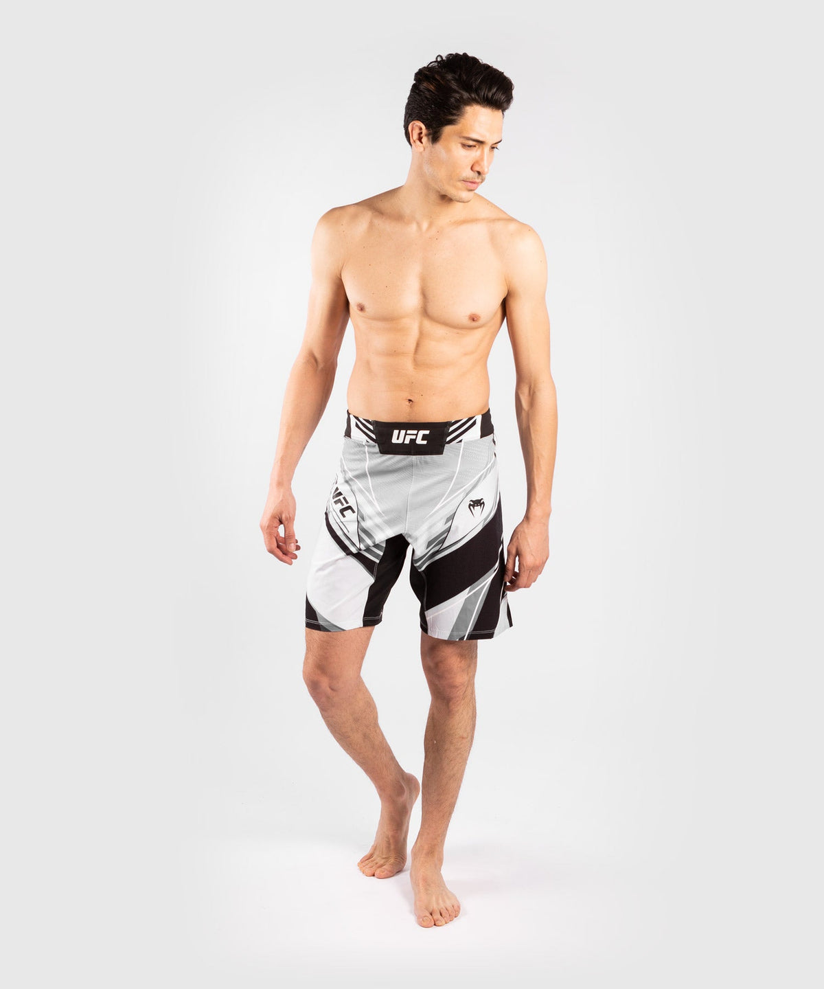 Fightshort Homme UFC Venum Authentic Fight Night - Coupe Longue - Blanc