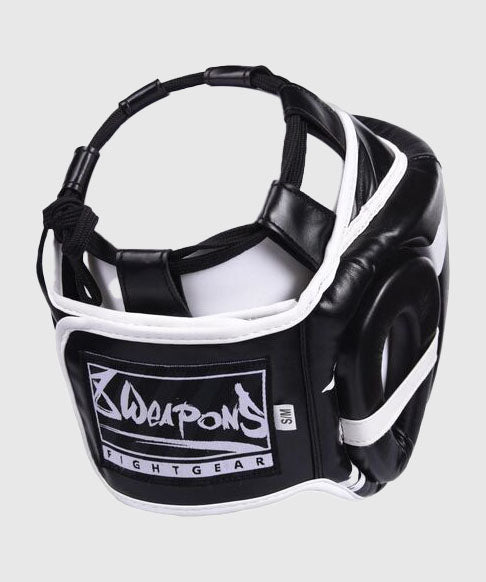 8 Weapons Unlimited Headgear - Black/White