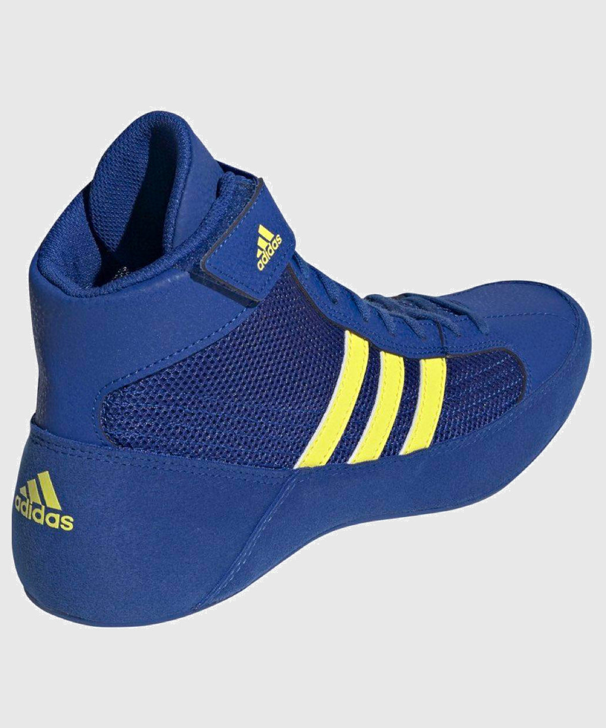 Adidas Havoc Wrestling Shoes - Blue/Yellow