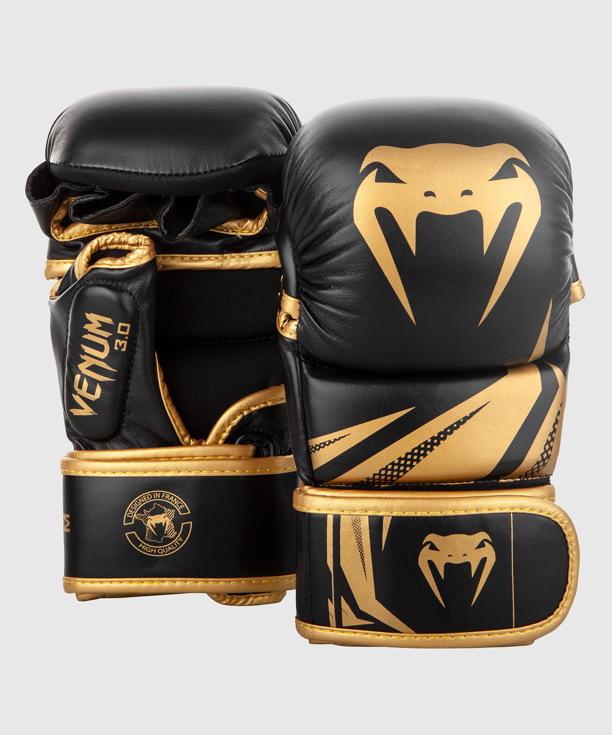 Venum Challenger 3.0 MMA-Sparringhandschuhe - Schwarz/Gold