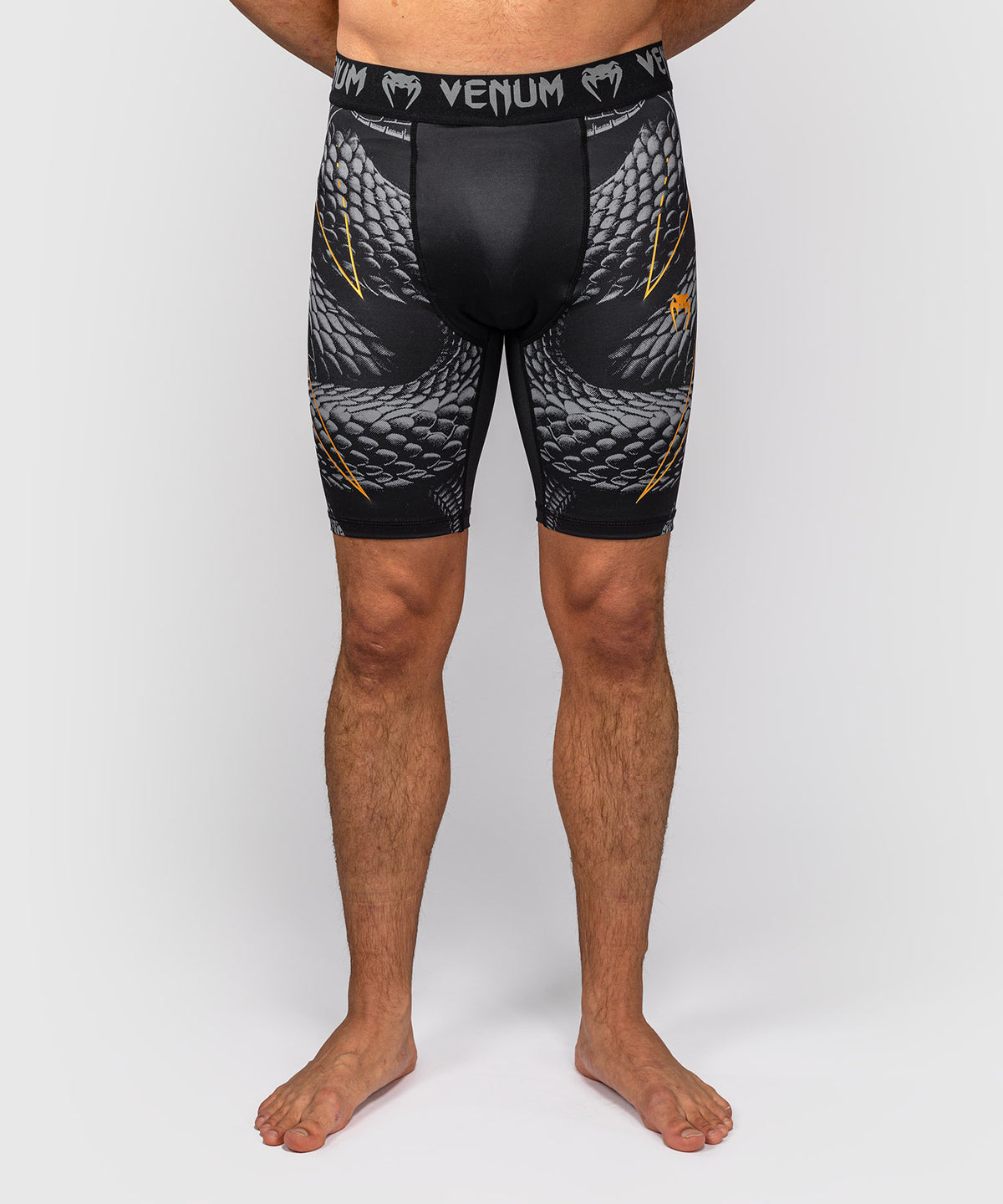 Venum Matupa Vale Tudo Shorts - Black/Grey/Gold