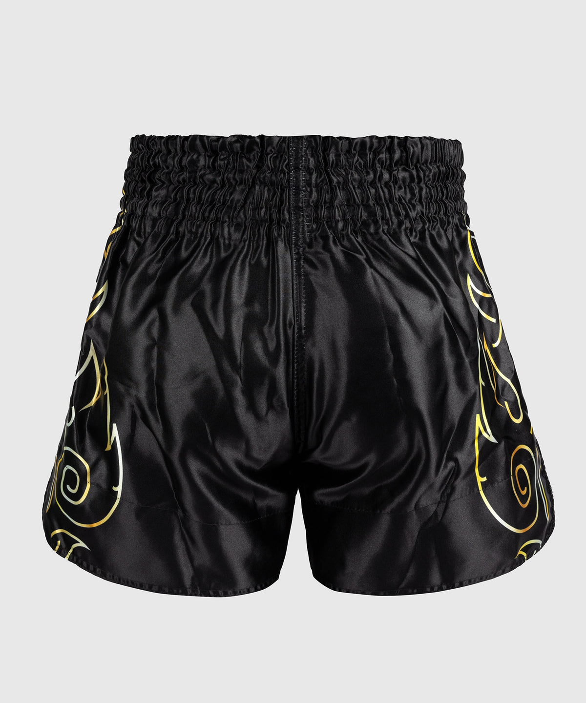 Venum VTC Flames Muay Thai Shorts - Schwarz/Gold