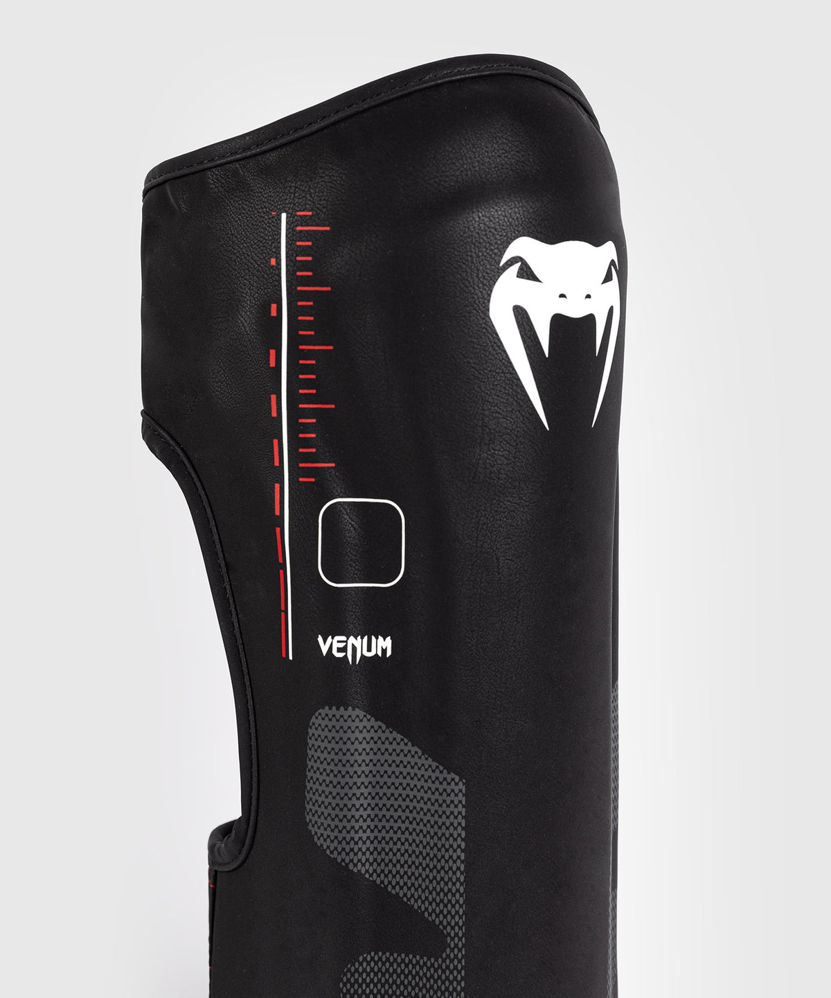 Venum Tactical XT Shinguards - Black/Fire Red