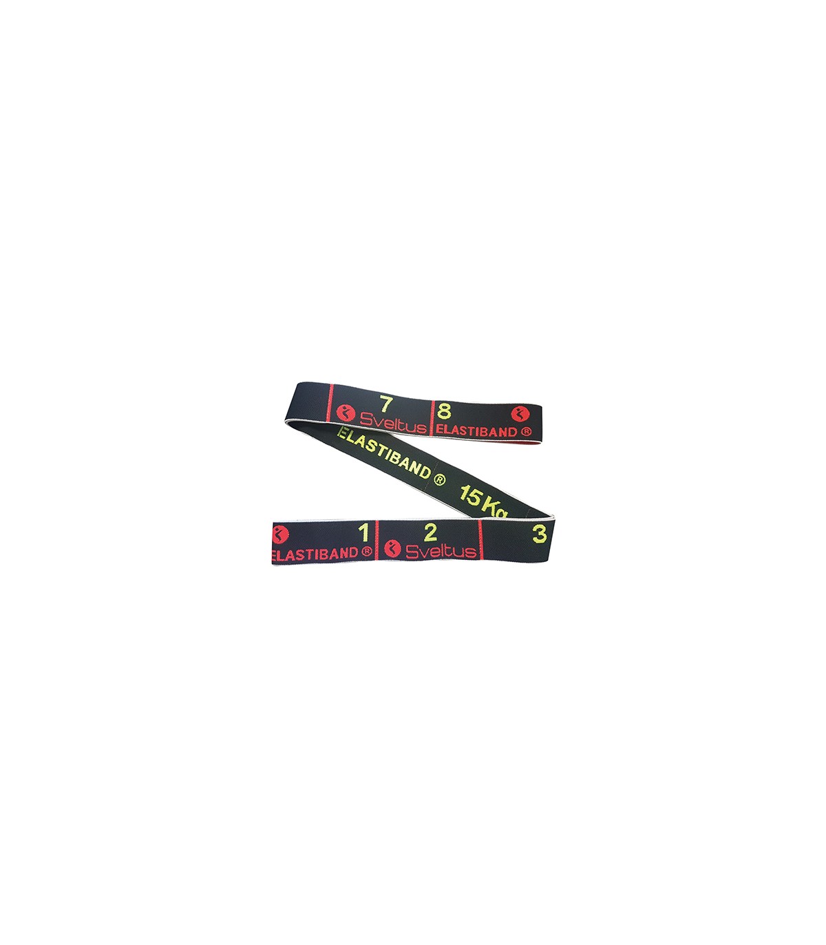 Elastiband Sveltus - 15 kg – Nero