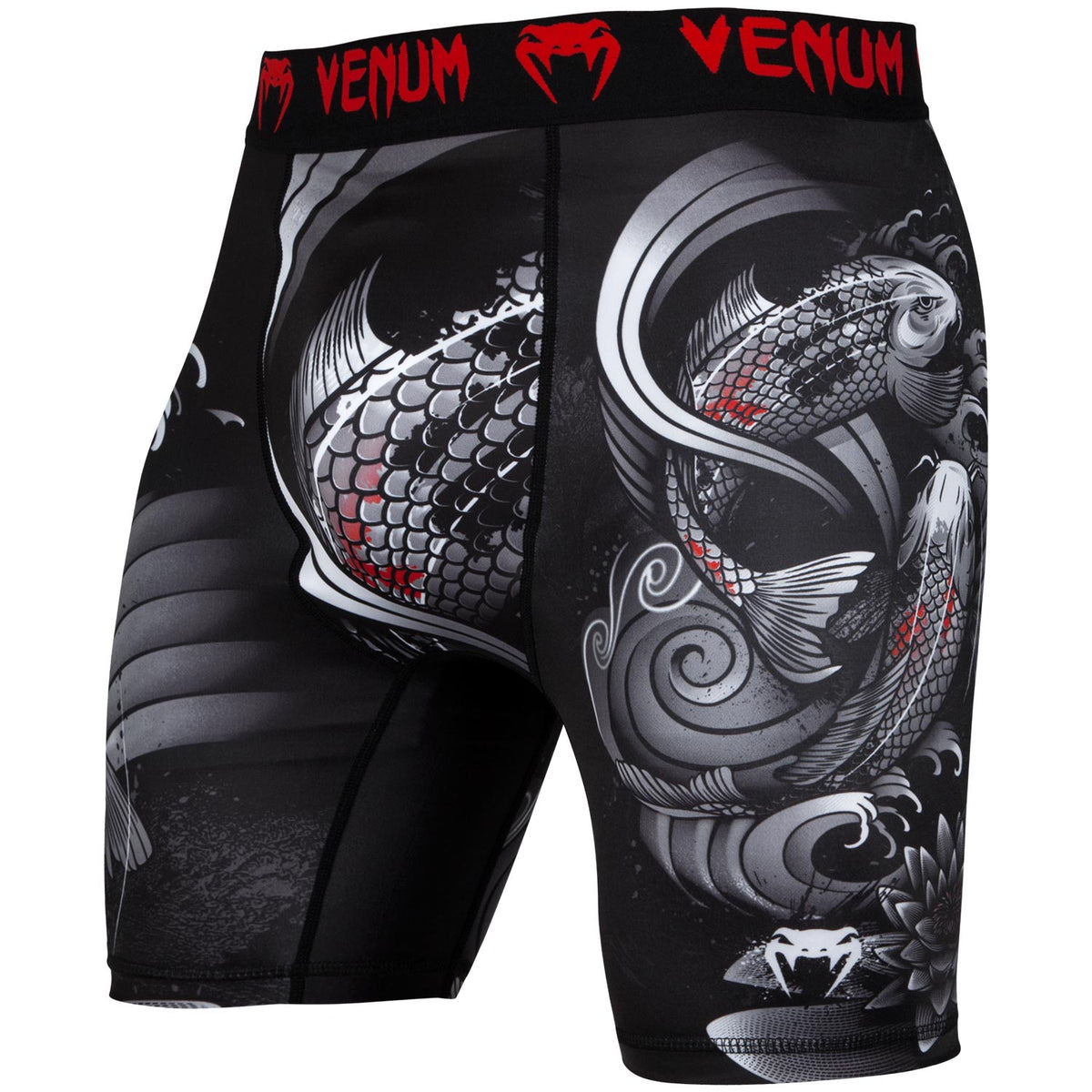 Short de compression Venum Koi 2.0 - Noir/Blanc