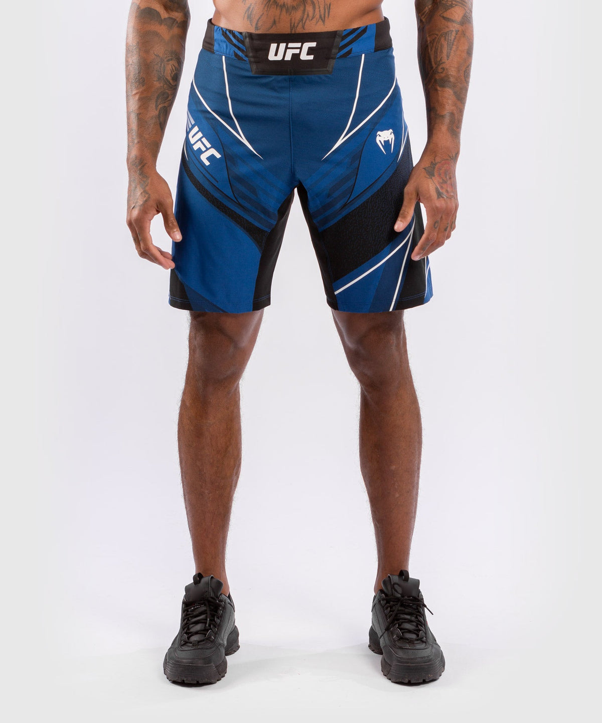 Fightshort Homme UFC Venum Authentic Fight Night - Coupe Longue - Bleu