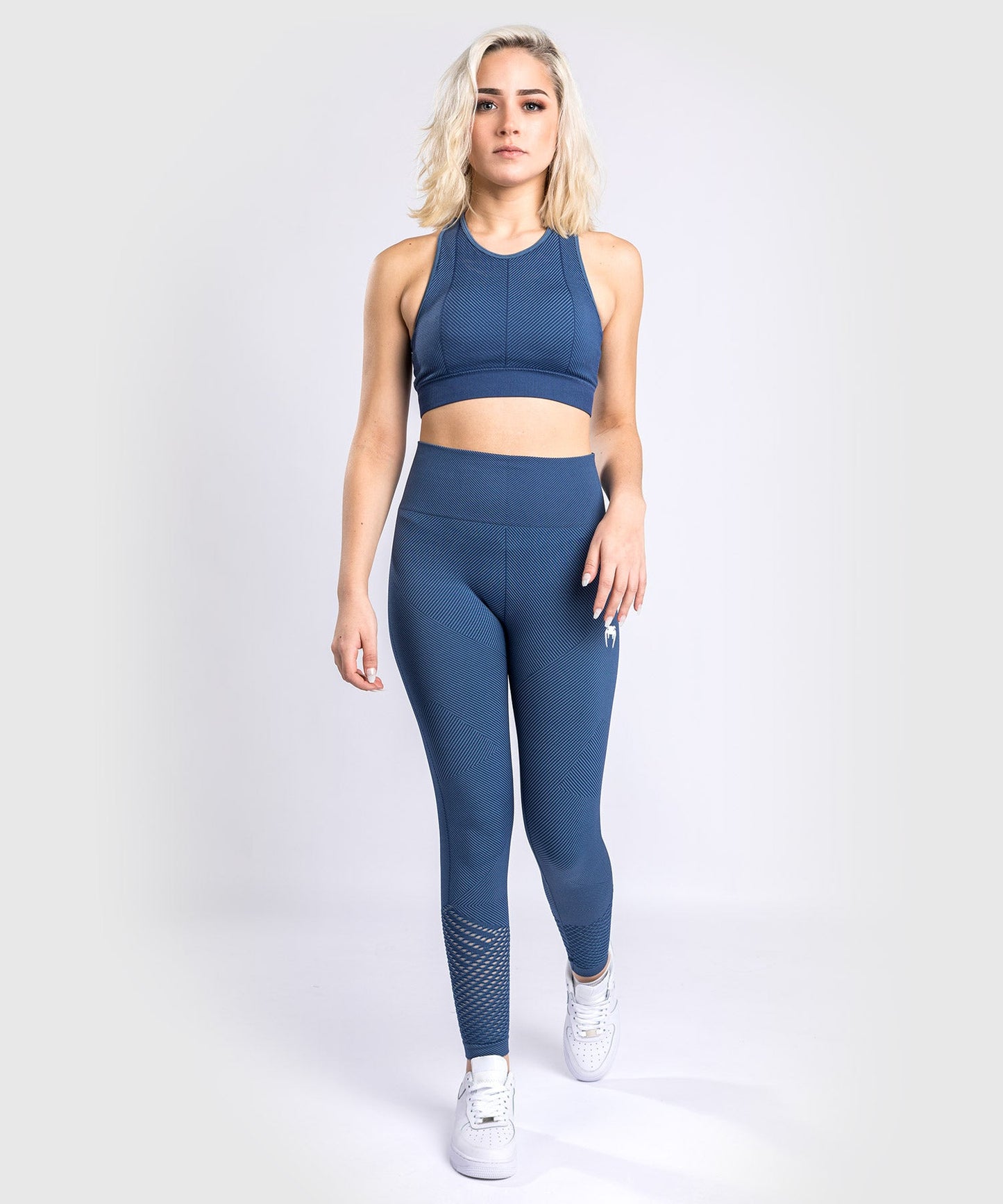 Venum Sparring Seamless Leggings 7/8 - Duck Blue