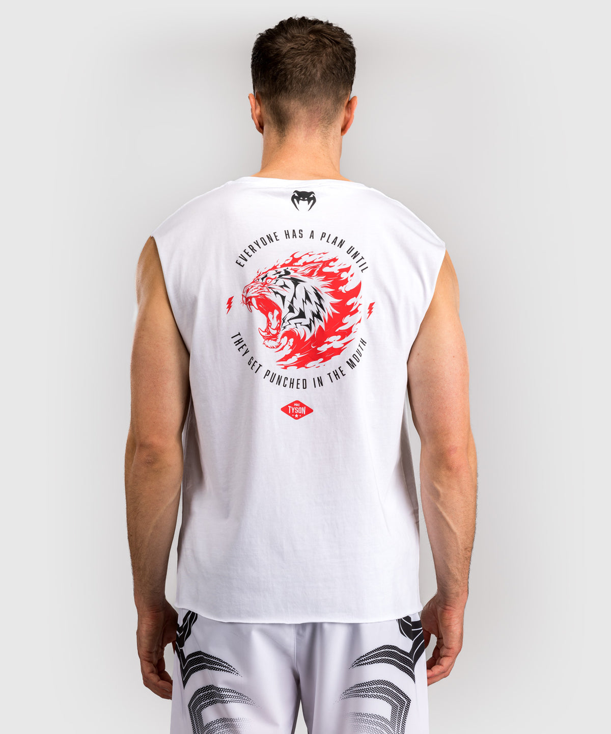 Venum x Mike Tyson Tiger Canotta - Bianco Ottico