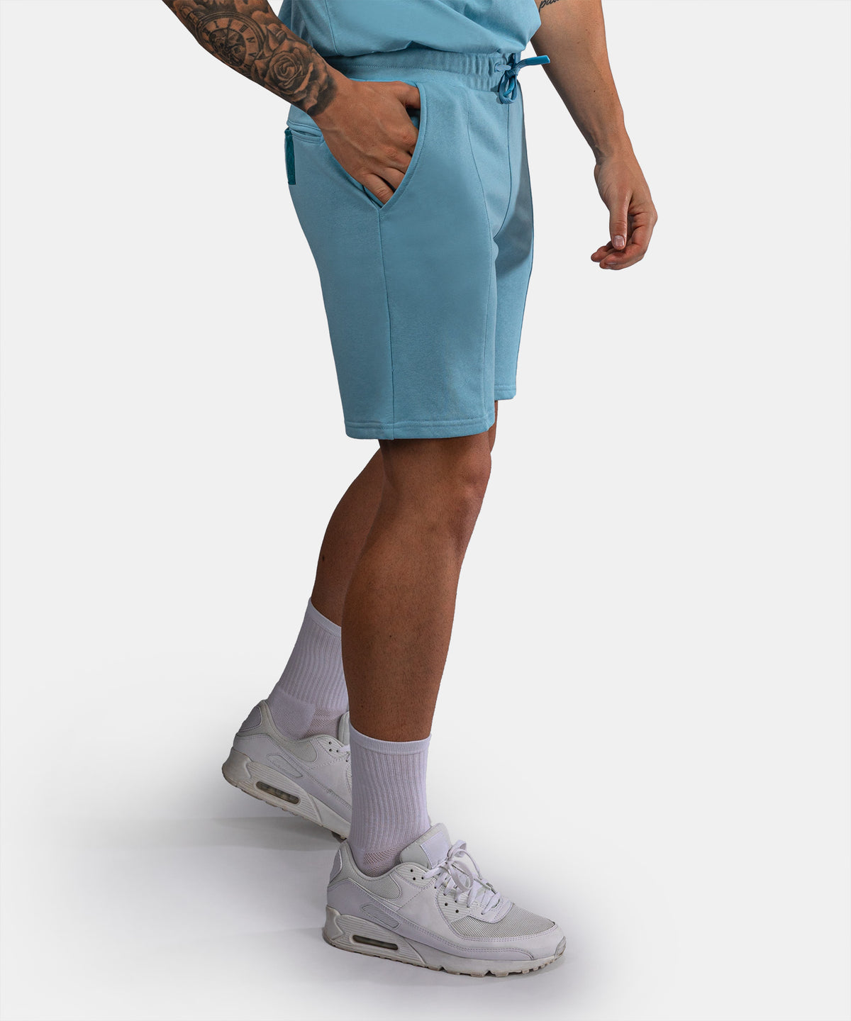 Venum Contender Fleece Shorts aus Baumwolle – Türkis