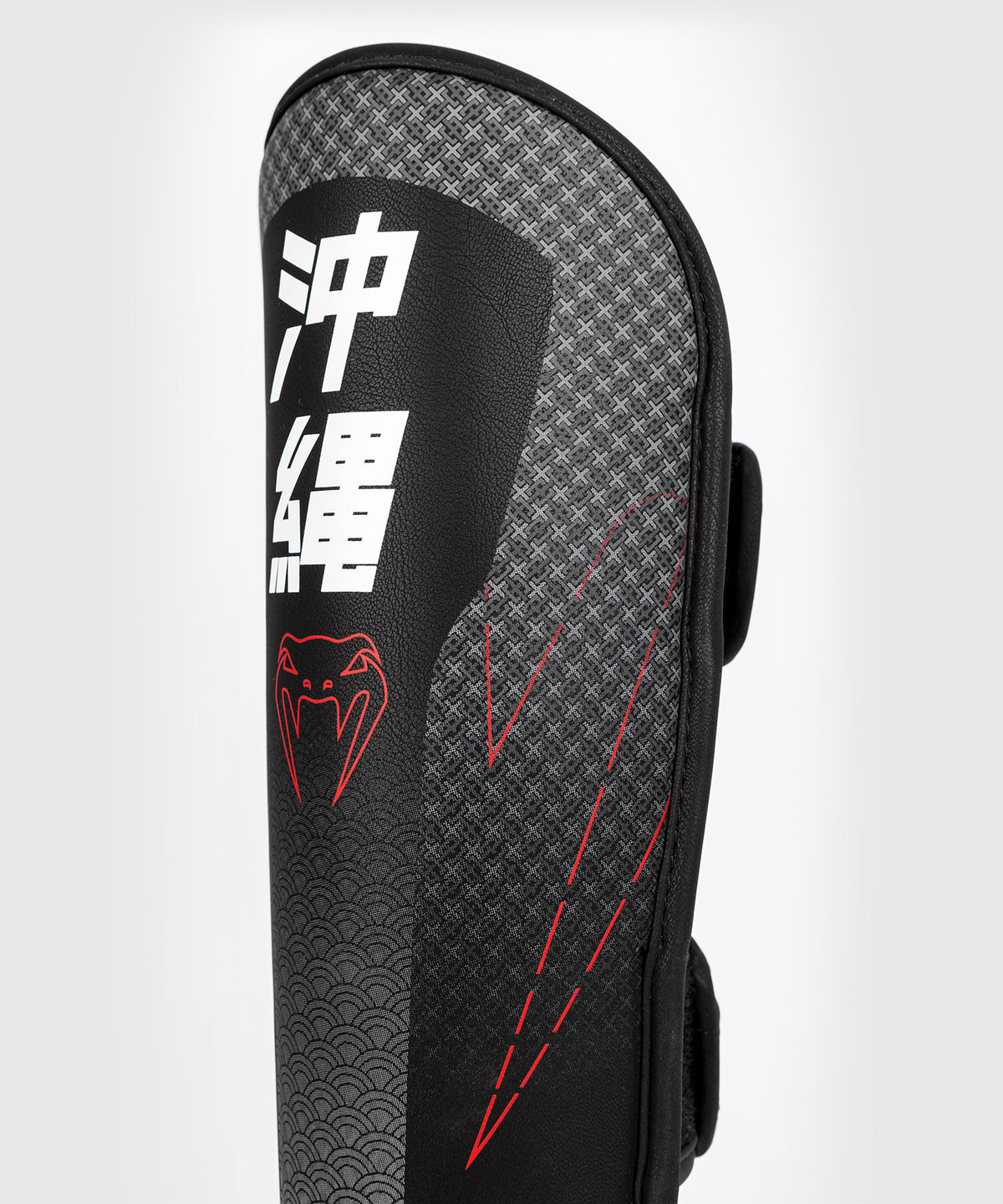 Protège-Tibias Venum Okinawa 3.0 - Pour Enfants - Noir/Rouge