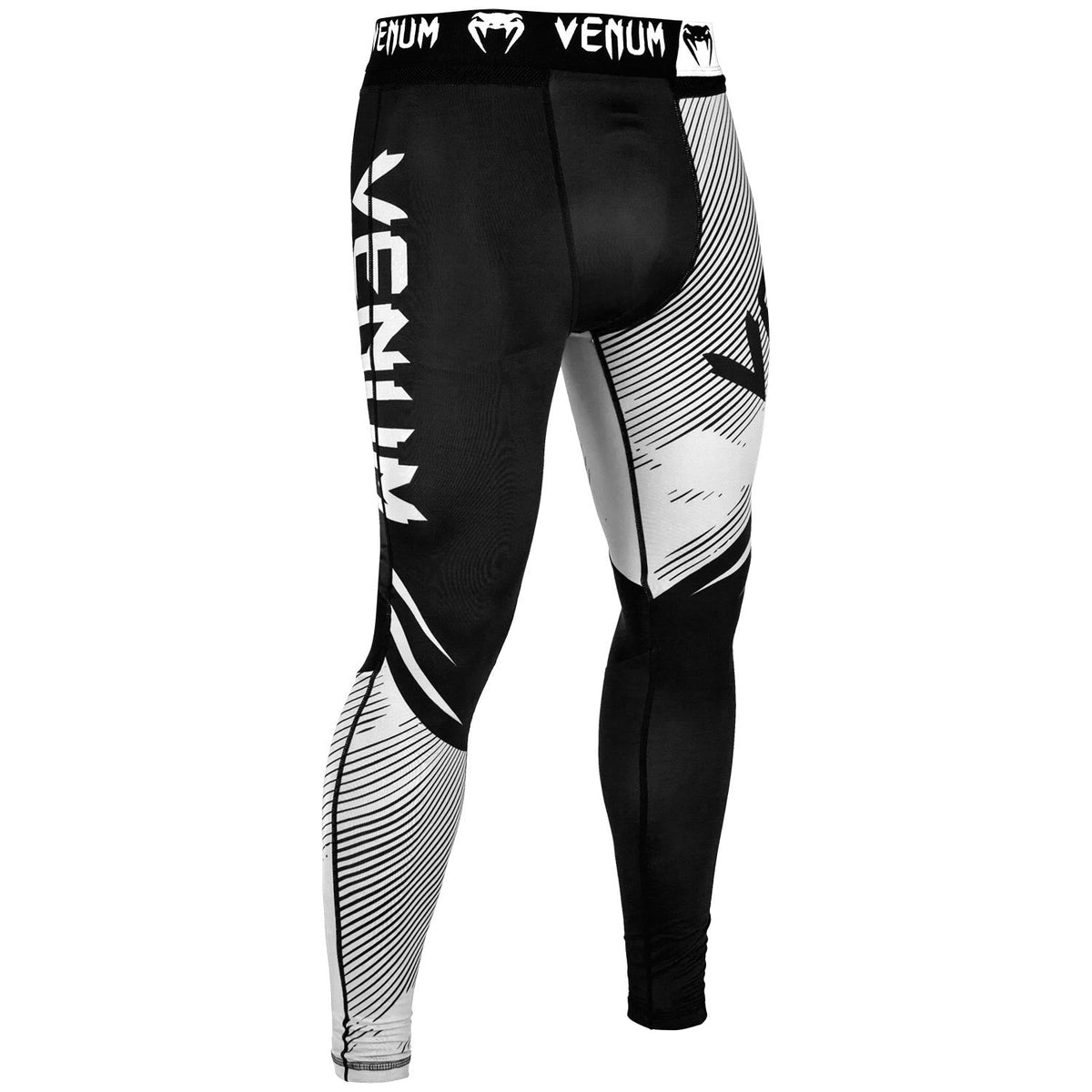 Venum NoGi 2.0 IBJJF Approved Compression Pants - Black/White