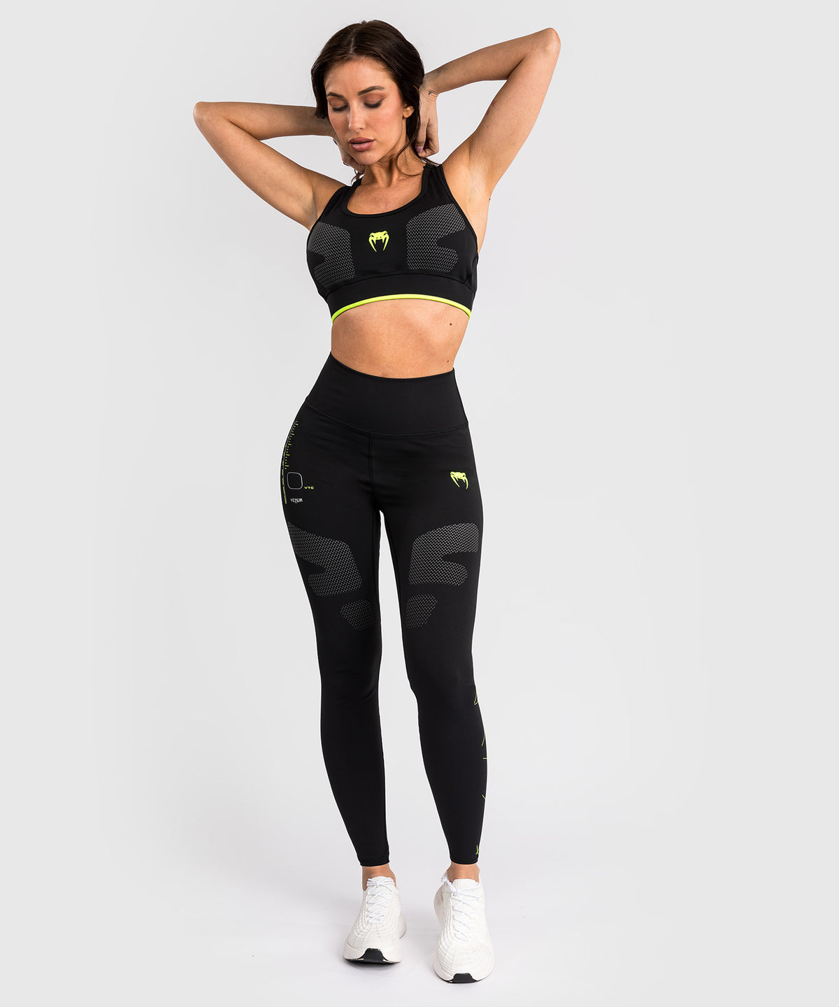 Legging Venum Training Camp 4.0 - Noir/Vert Fluo