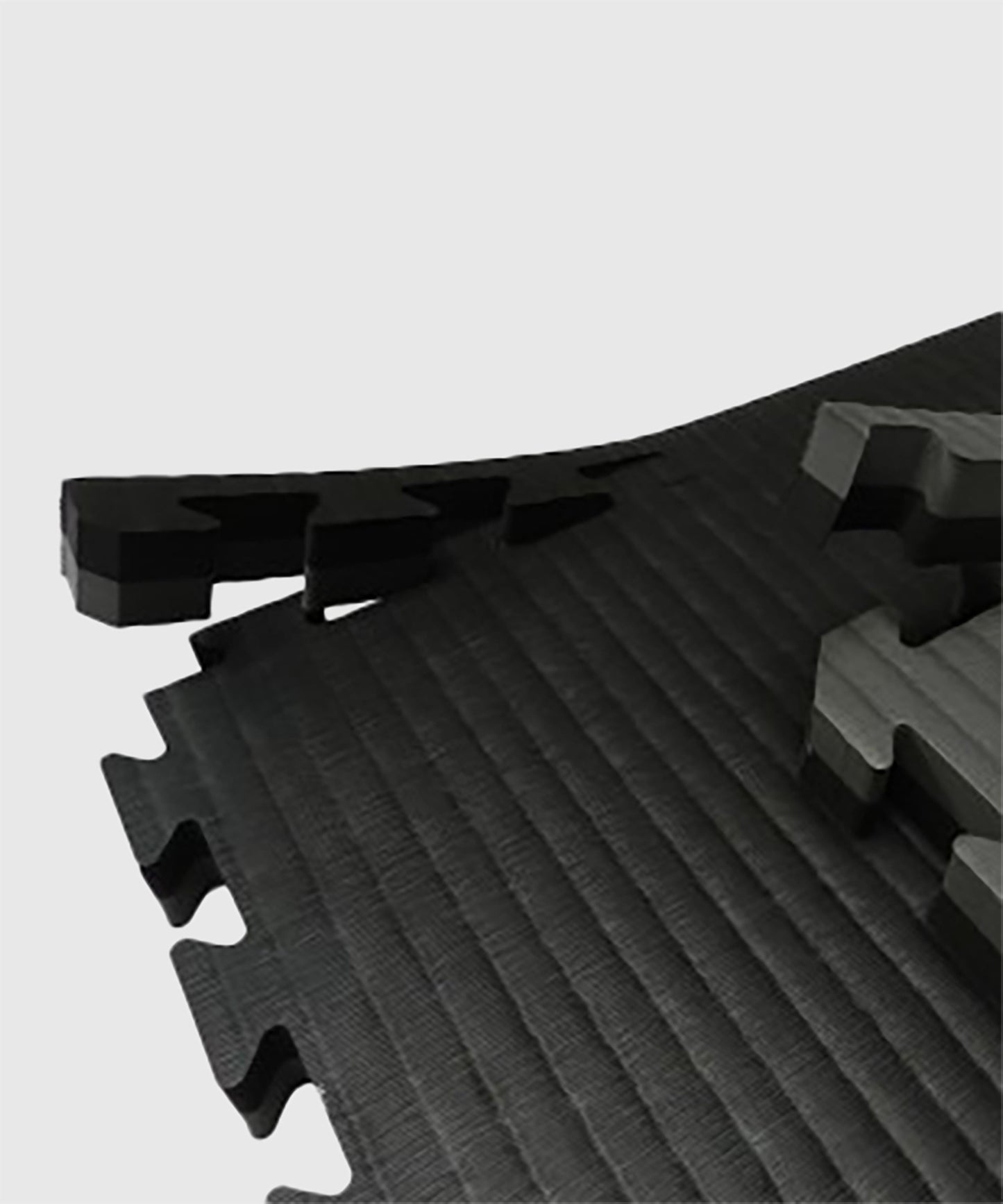 Tatami Puzzle 100x100x4cm (x5) – Schwarz/Grau