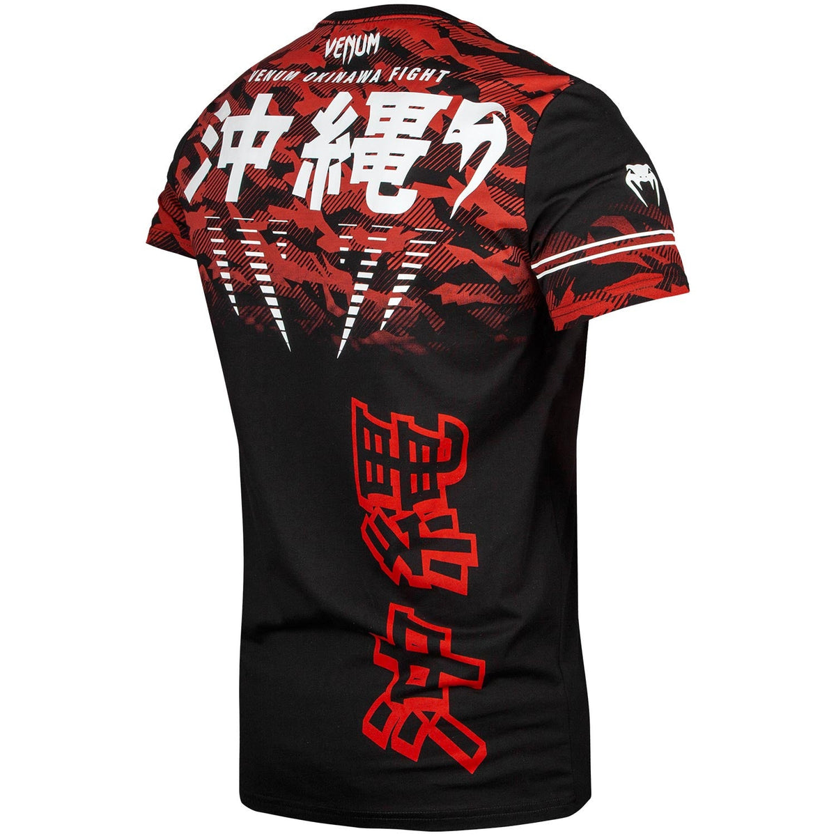 Venum Okinawa 2.0 T-shirt - Black/White/Red