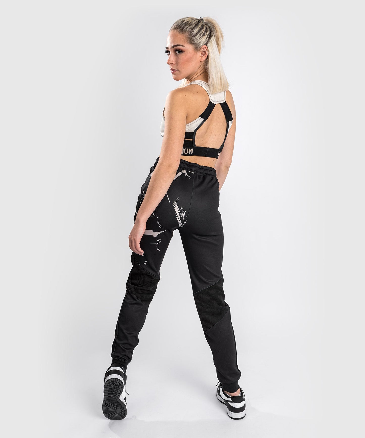 Pantalon de Jogging UFC Venum Authentic Fight Week 2.0 - Pour Femmes - Noir/Sable