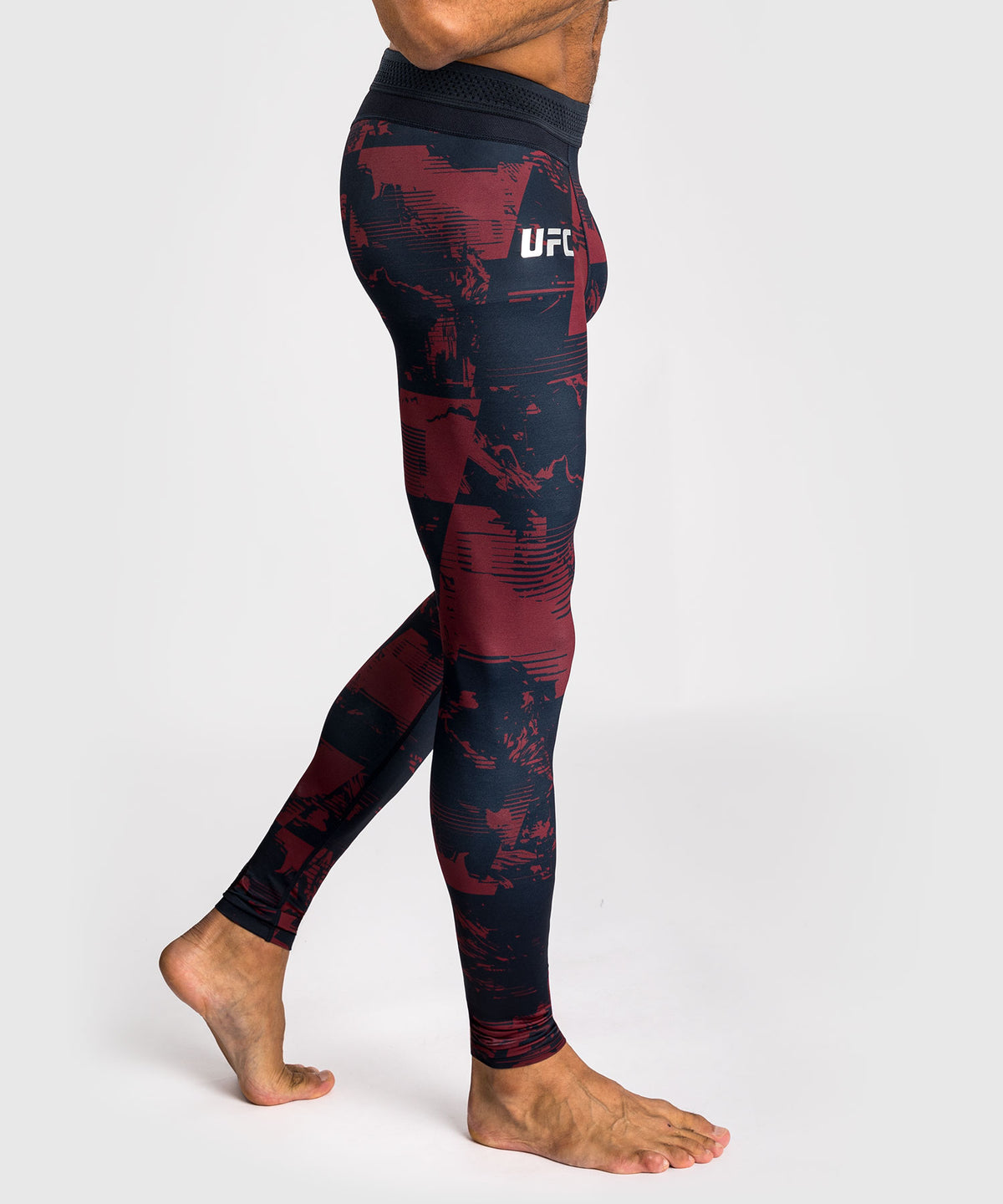 Men’s UFC Zenith by Venum Burgundy Authentic Fight Week Performance Tight