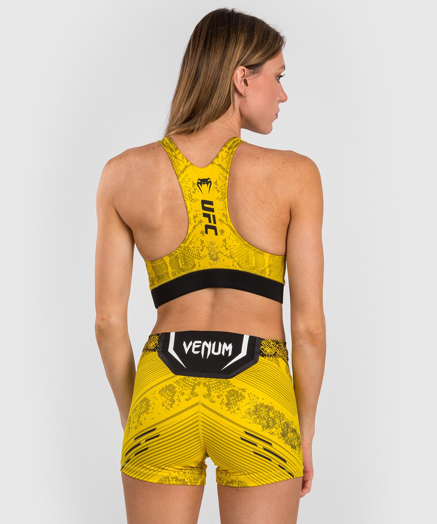 UFC Adrenaline by Venum Authentic Fight Night Sujetador deportivo para Mujer - Amarillo