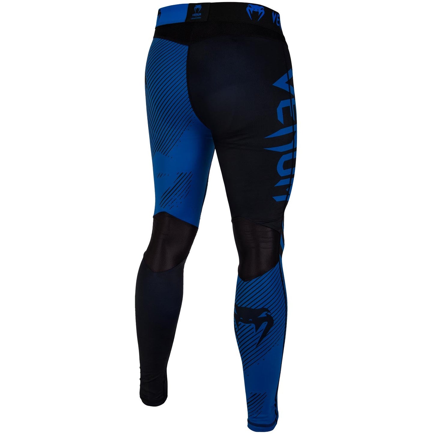 Pantalon de Compression Venum NoGi 2.0 Approuvé IBJJF - Noir/Bleu