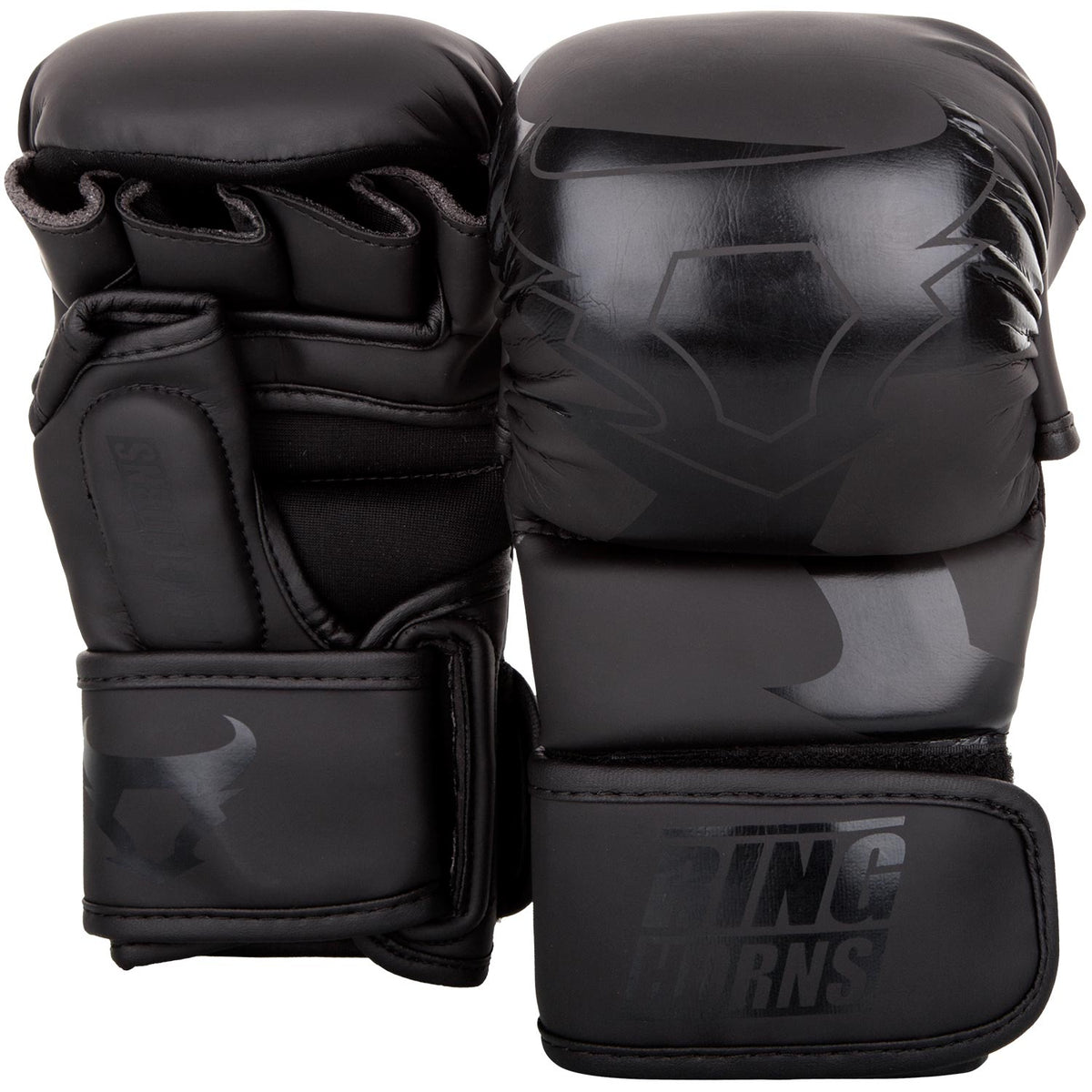 Ringhorns Charger by Venum Guanti da sparring MMA - Nero/Nero
