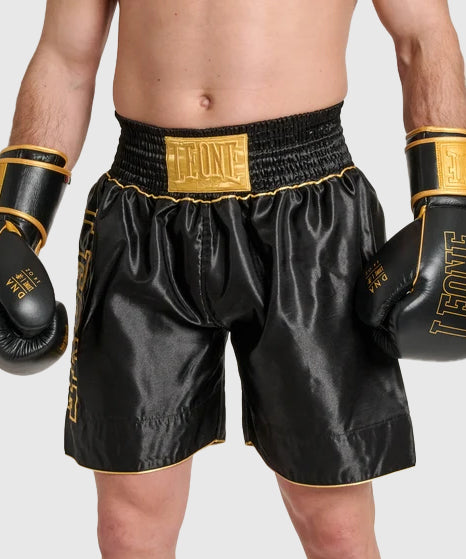 Leone DNA Premium Boxing Shorts – Black