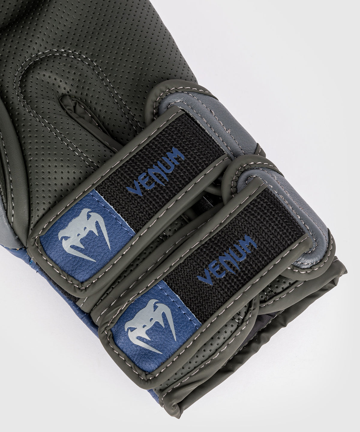 Gants de boxe Venum Reverso - Gris tempête/Bleu royal