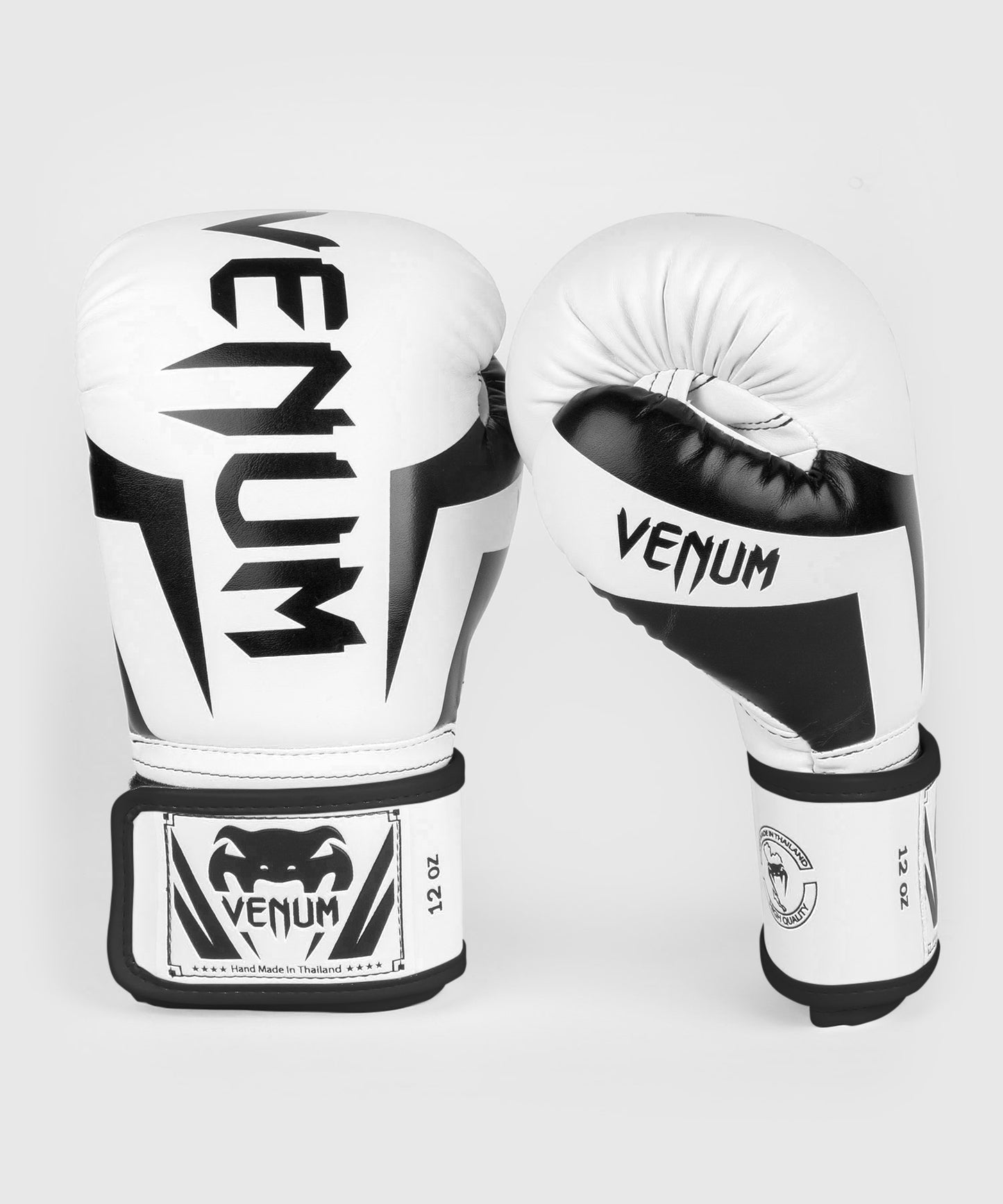 Gants de Boxe Venum Elite - Blanc/noir