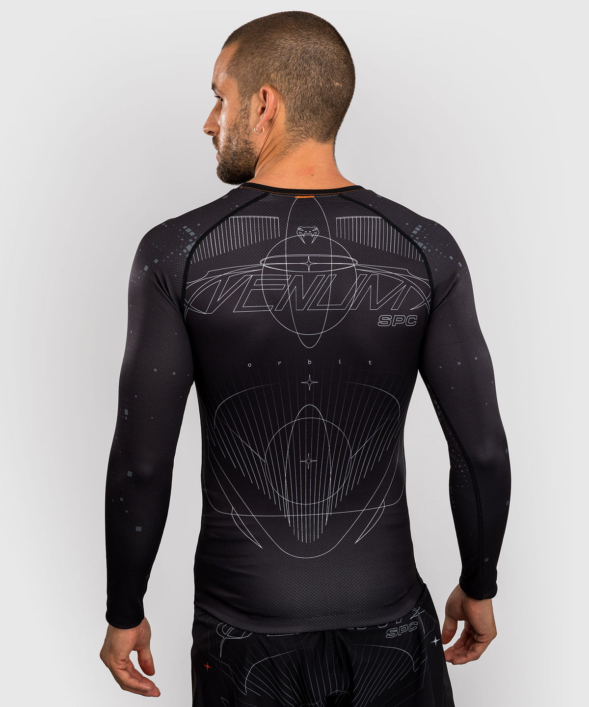 Venum Eclipse Langarm Rashguard – Schwarz/Ivory