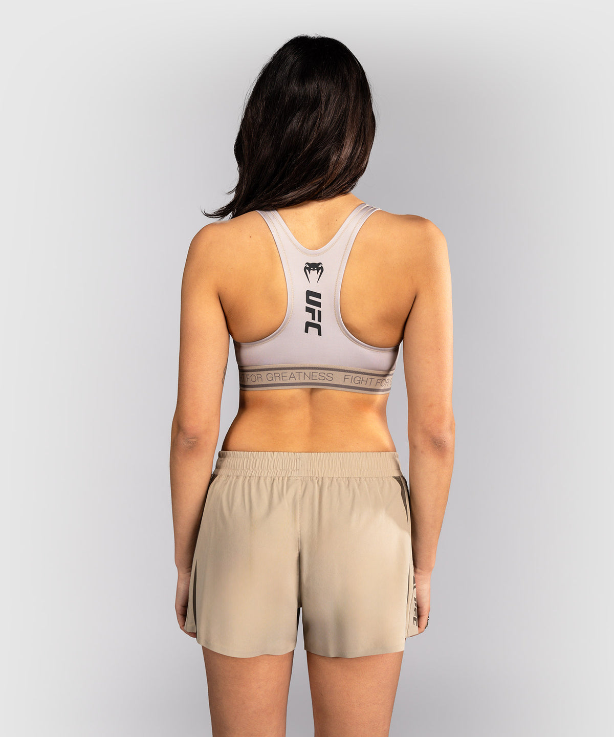 Brassière de Sport pour Femme Venum UFC Unity by Venum Authentic Fight Week - Sable