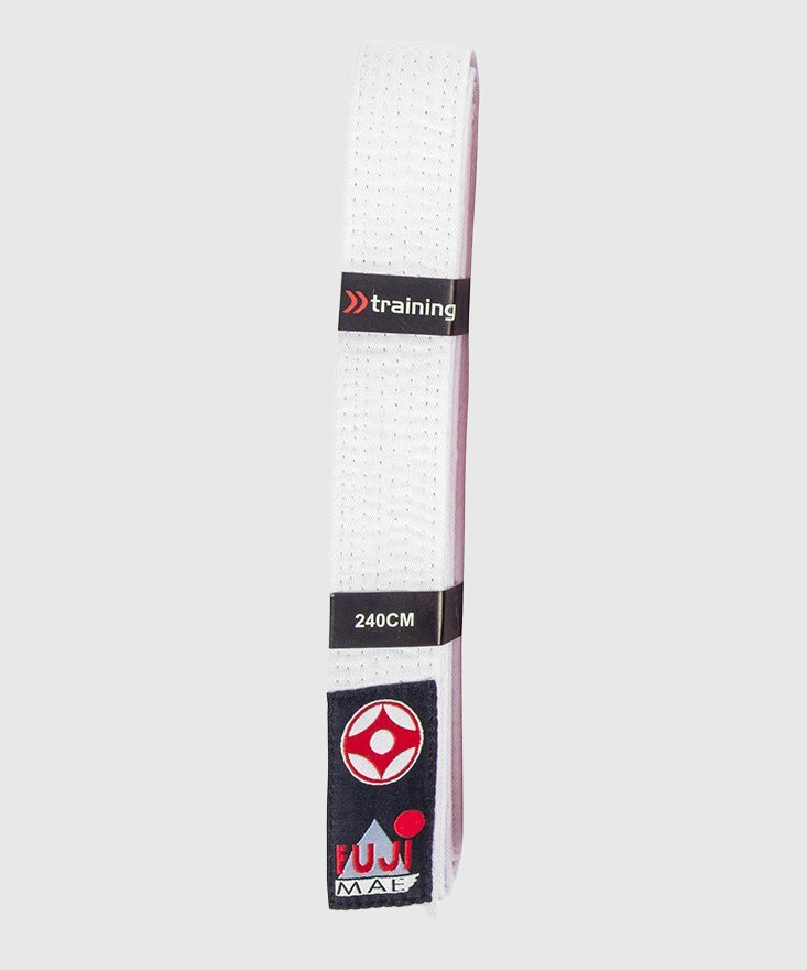 Ceinture Kyokushin Fujimae - Blanc