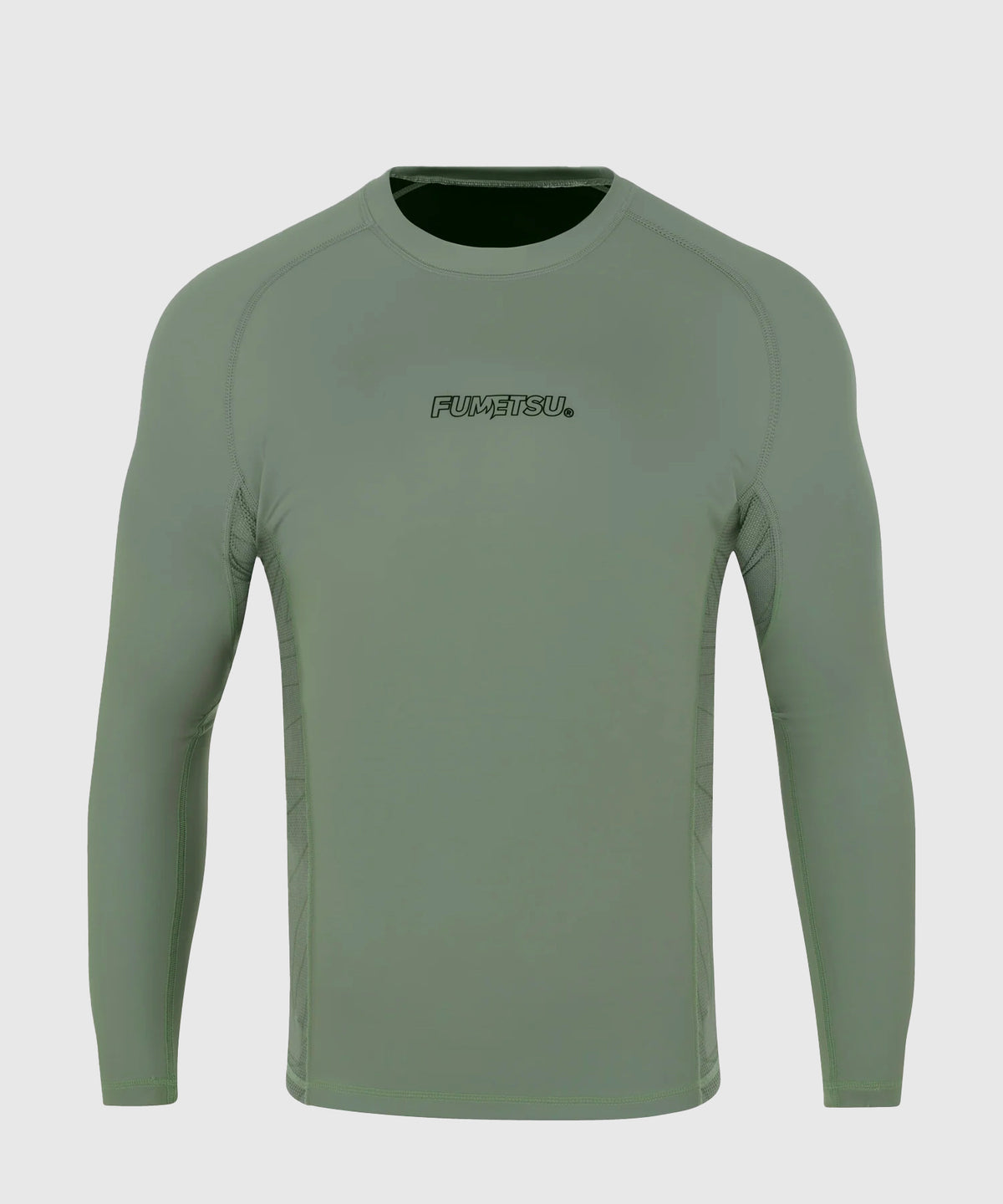 Fumetsu Icon Langarm-Rashguard - Oliv