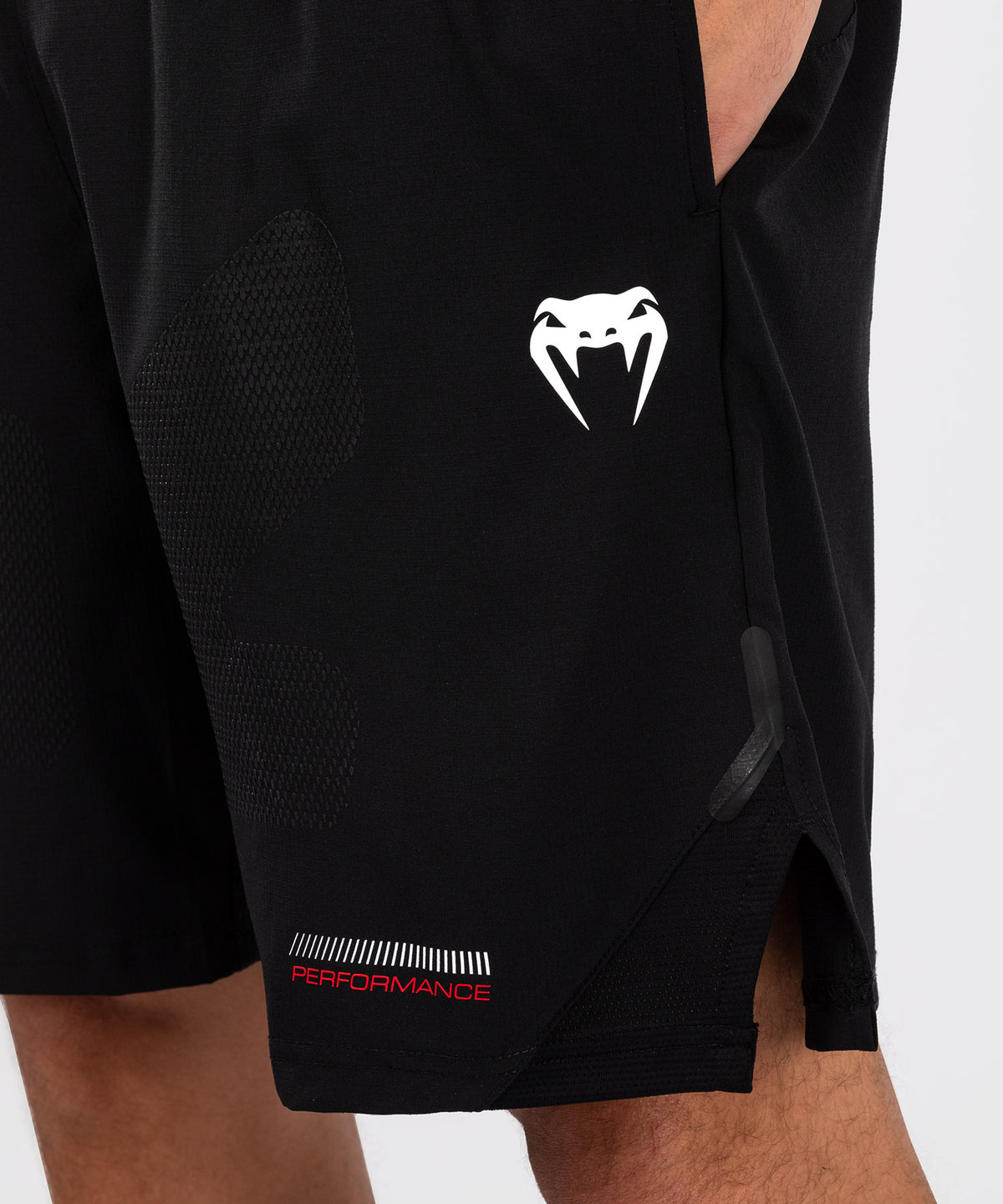 Venum Tactical XT Herren-Trainingsshorts - Schwarz/Feuerrot