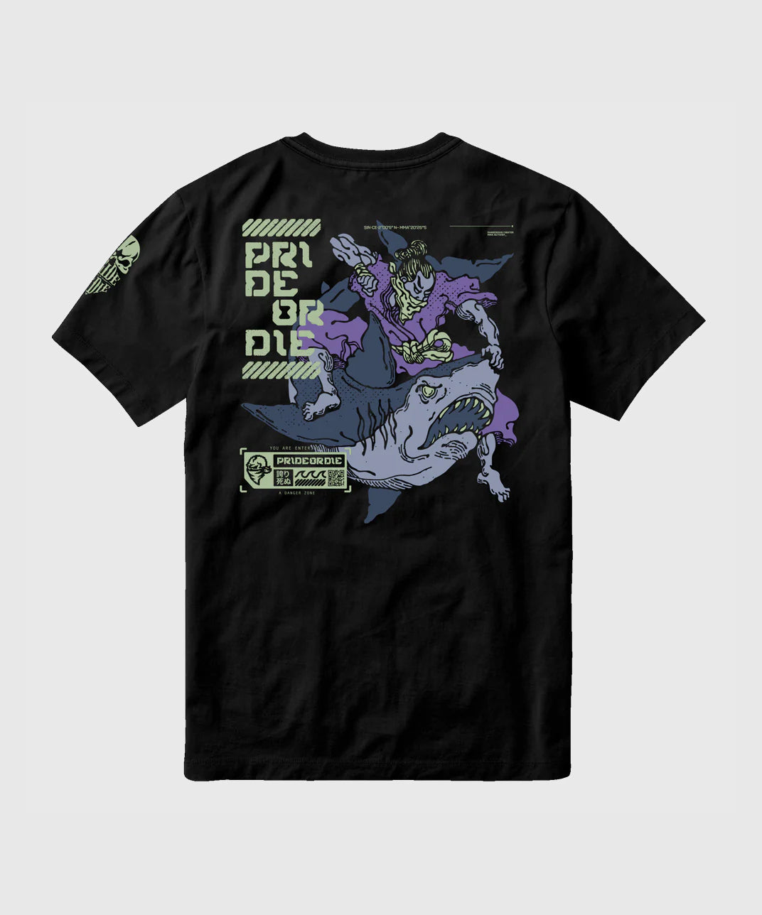 Pride Or Die Dangerous Water V2 Training T-shirt - Black