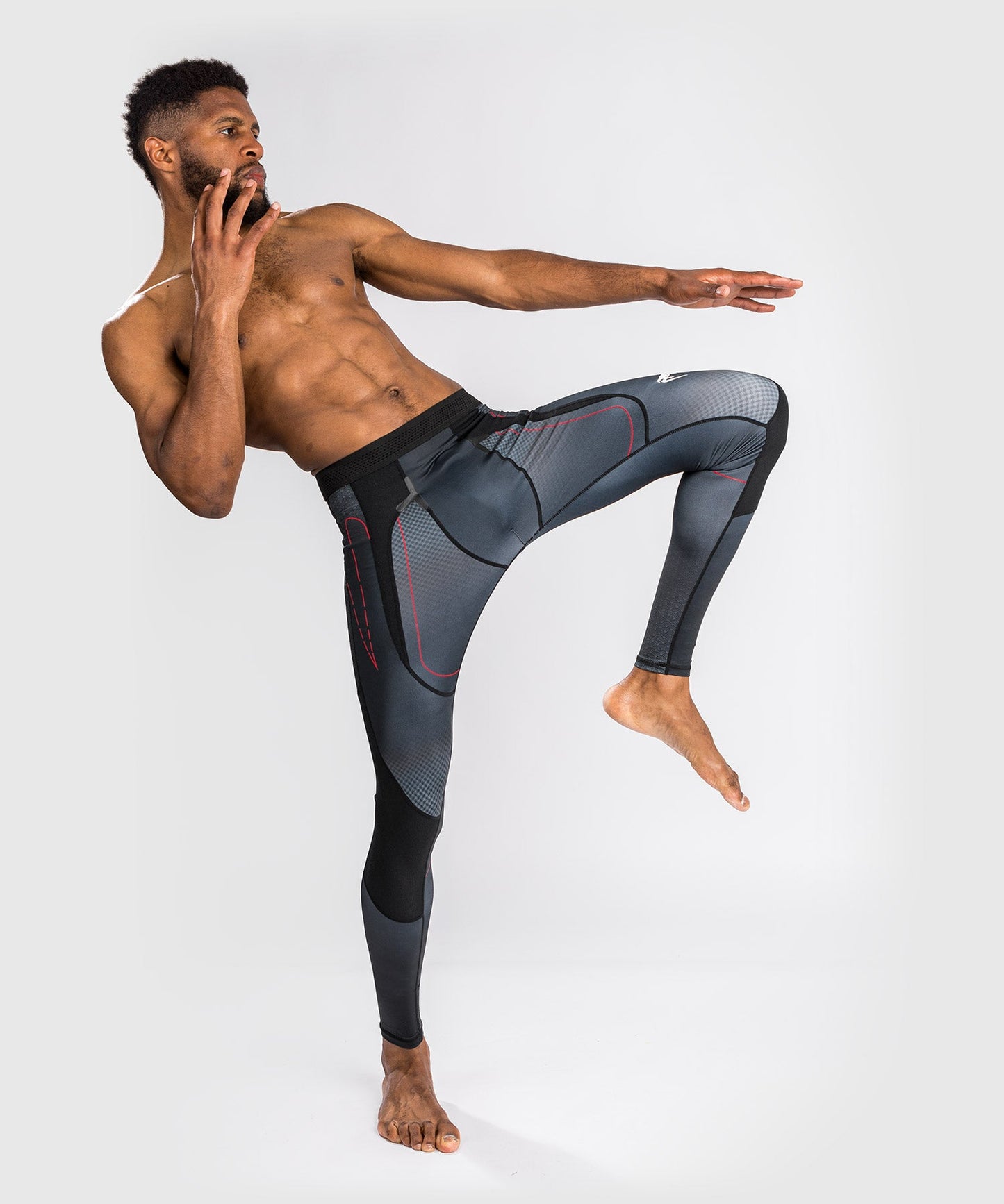 Pantalon De Compression Venum Okinawa 3.0 - Noir/Rouge