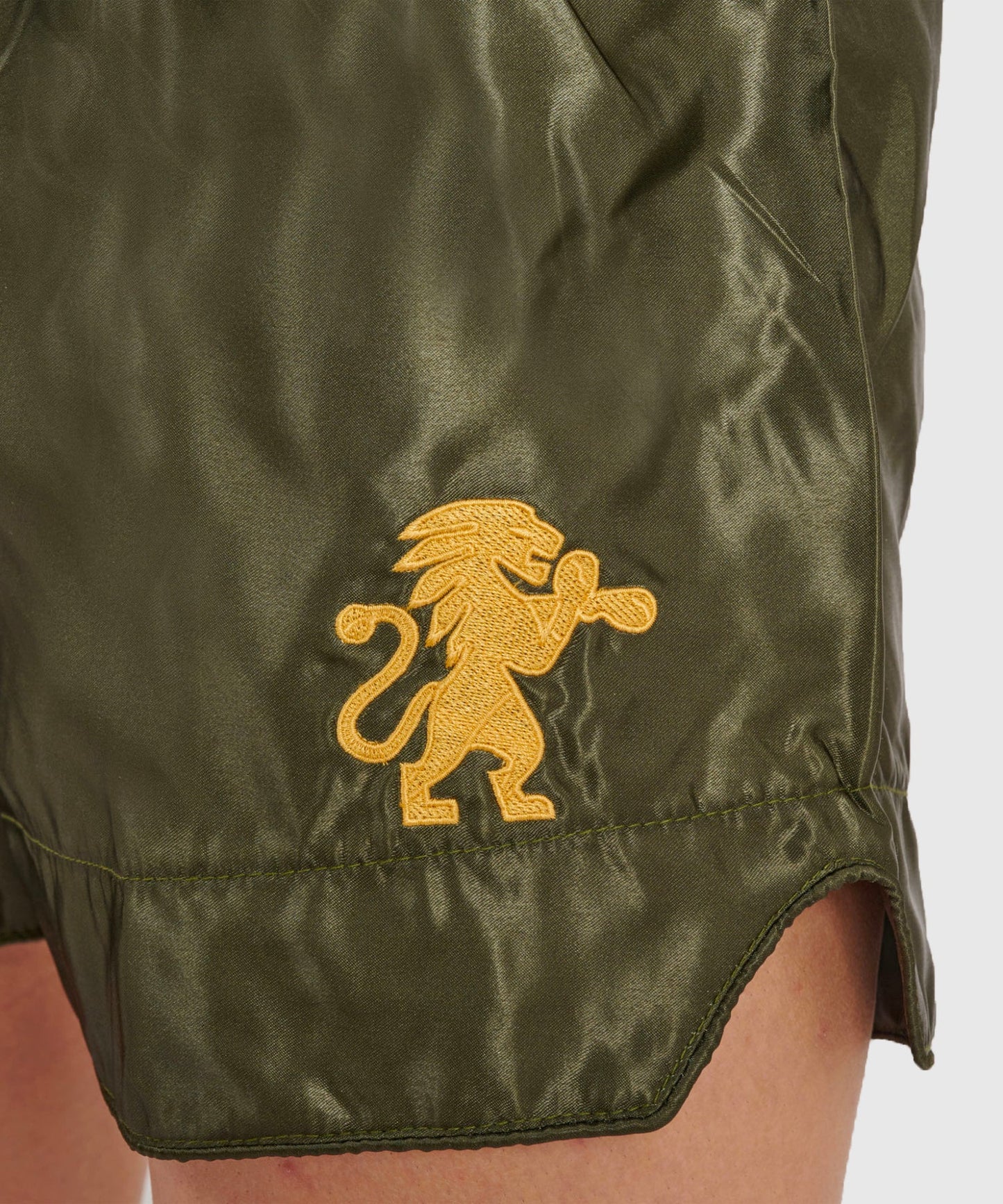 Leone Basic Pantalones de Muay Thai - Caqui