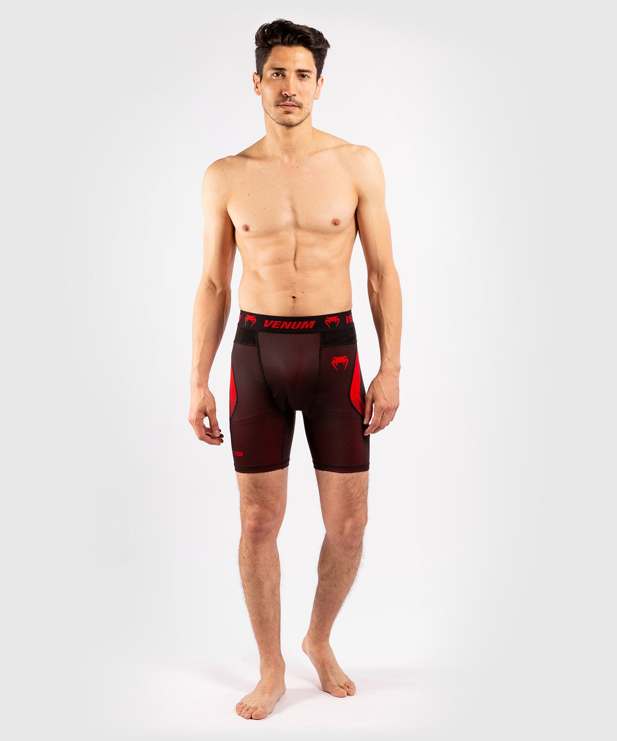 Venum NoGi 3.0 Compression Short - Black/Red