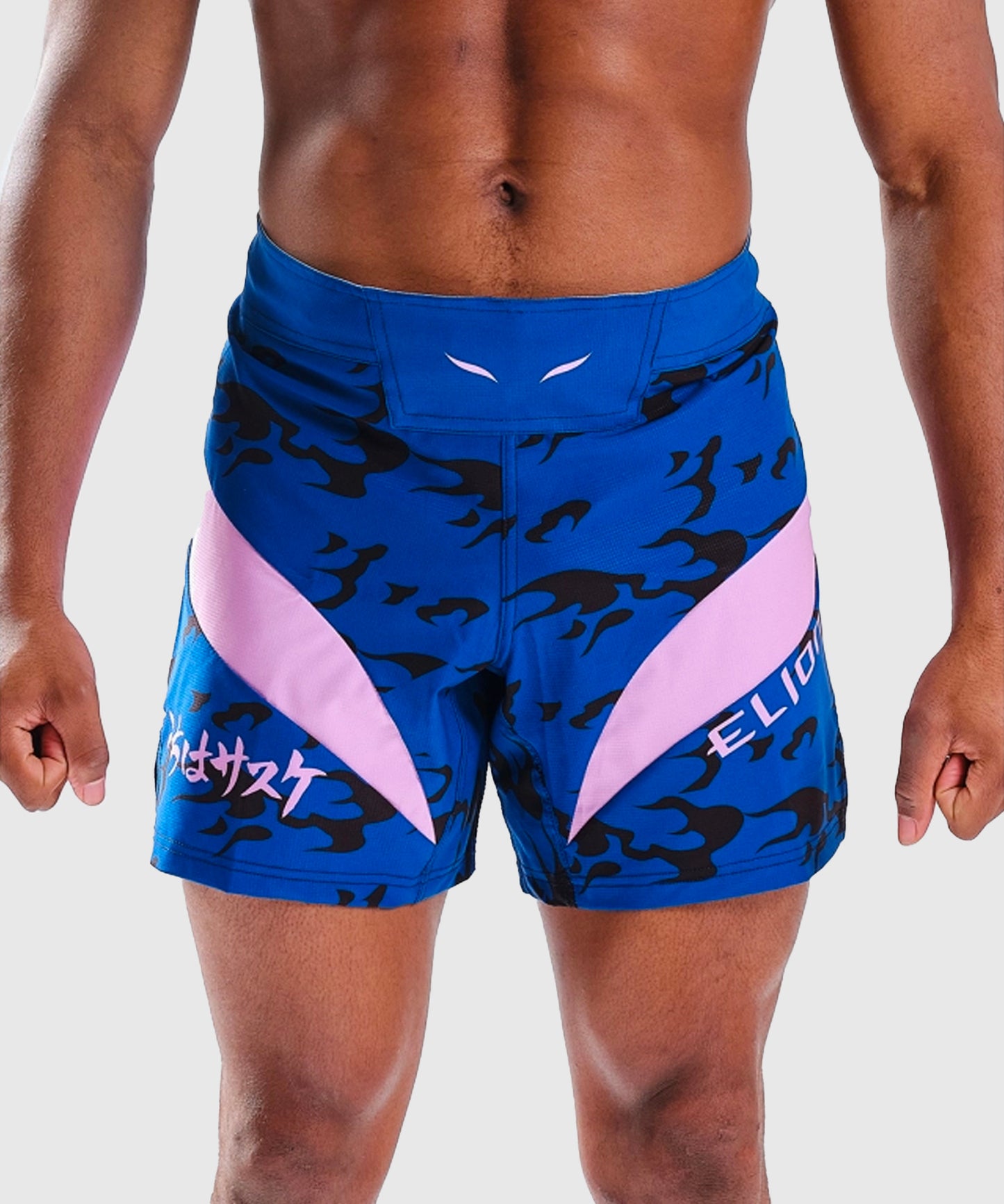 Elion X Naruto Sasuke Fightshorts - Azul