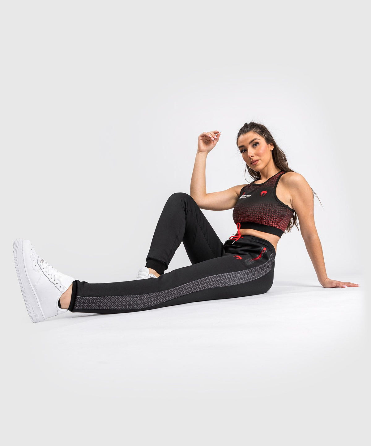Venum Performance Institute UFC Jogging Pants - Women's - Black/Red