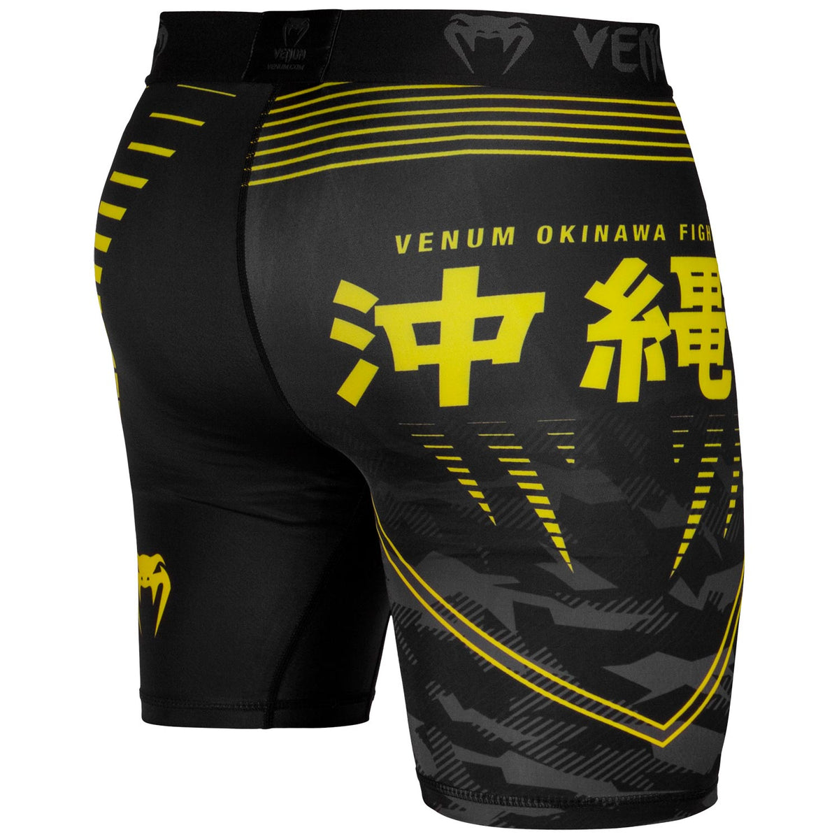 Pantaloni a compressione Venum Okinawa 2.0 - Nero/Giallo