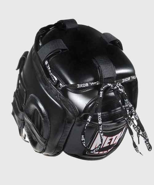 Casque à grille MMA Metal Boxe- Noir