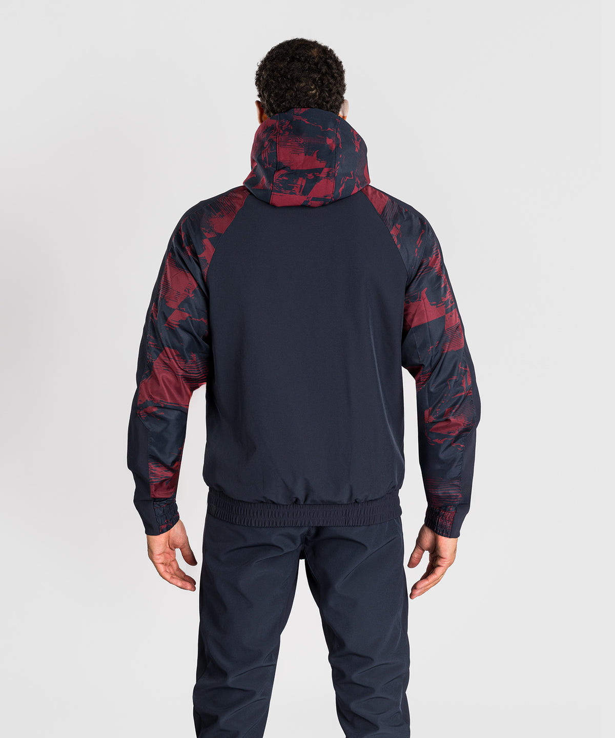 Men's UFC Zenith by Venum Burgundy Authentic Fight Week Zip Hoodie