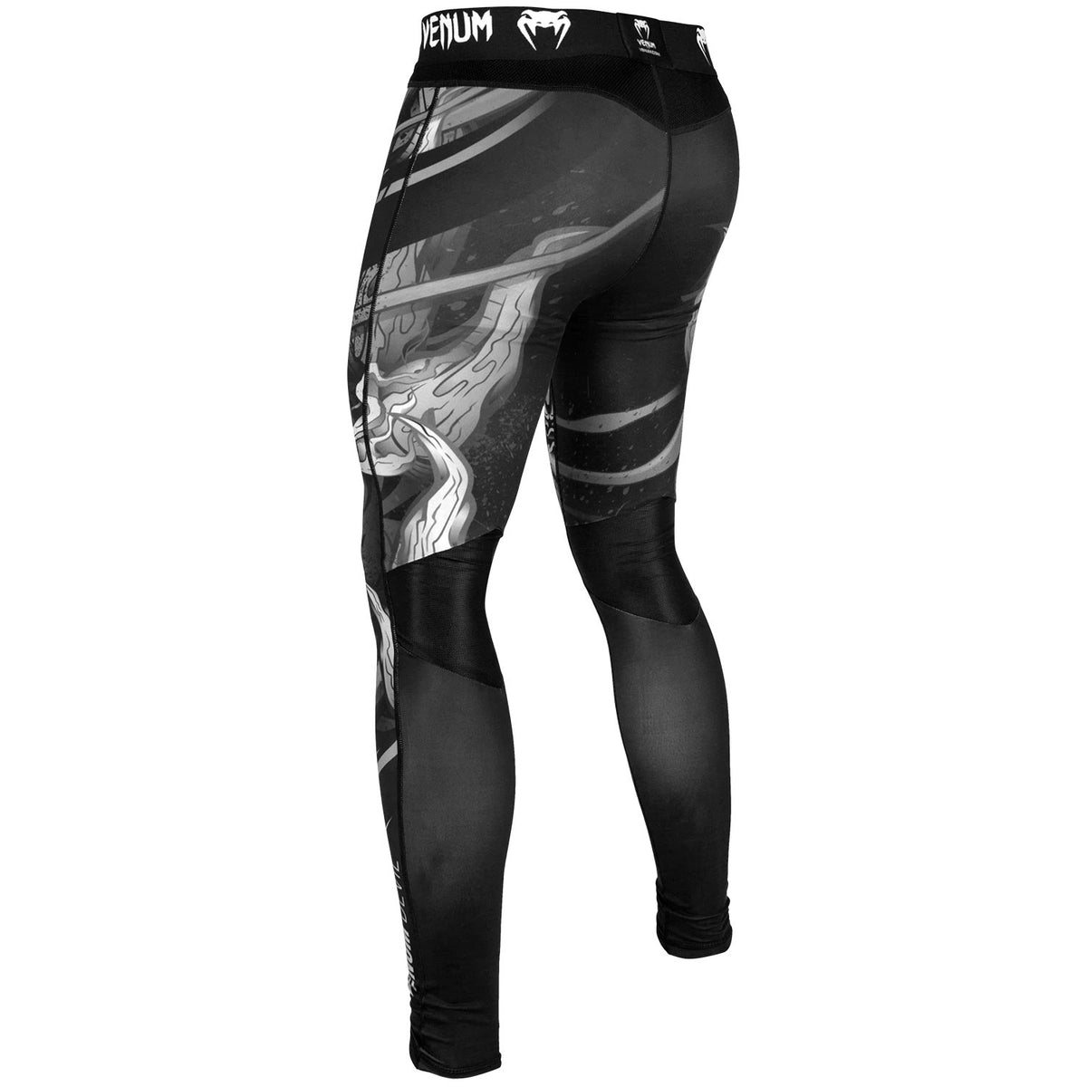 Pantalon de Compression Venum Devil - Blanc/Noir