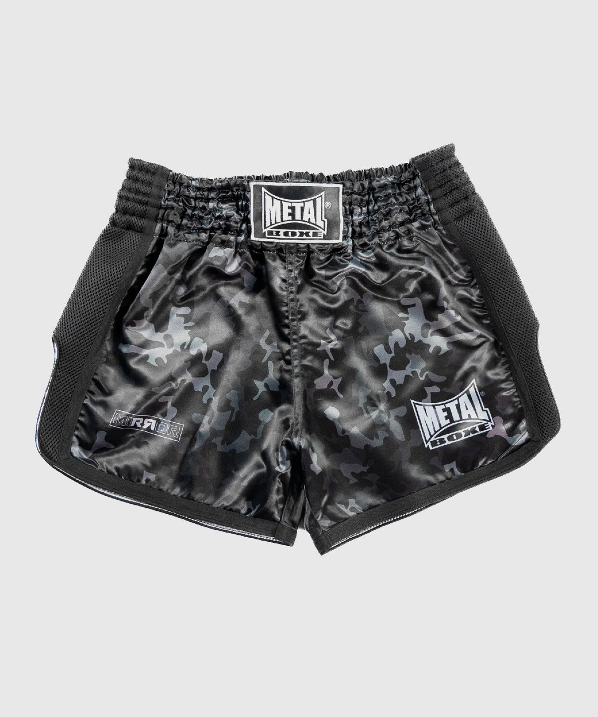 Metal Boxe Muay Metal Mirror Fightshorts - Schwarz/Camo